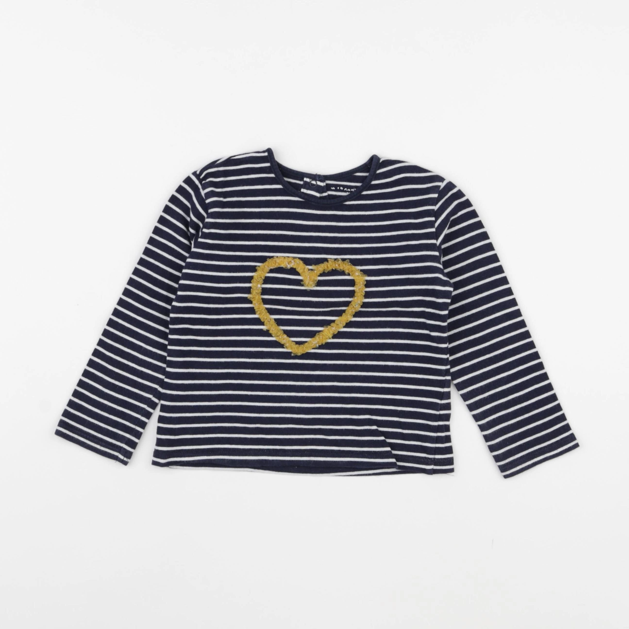 Vertbaudet - tee-shirt bleu - 3 ans