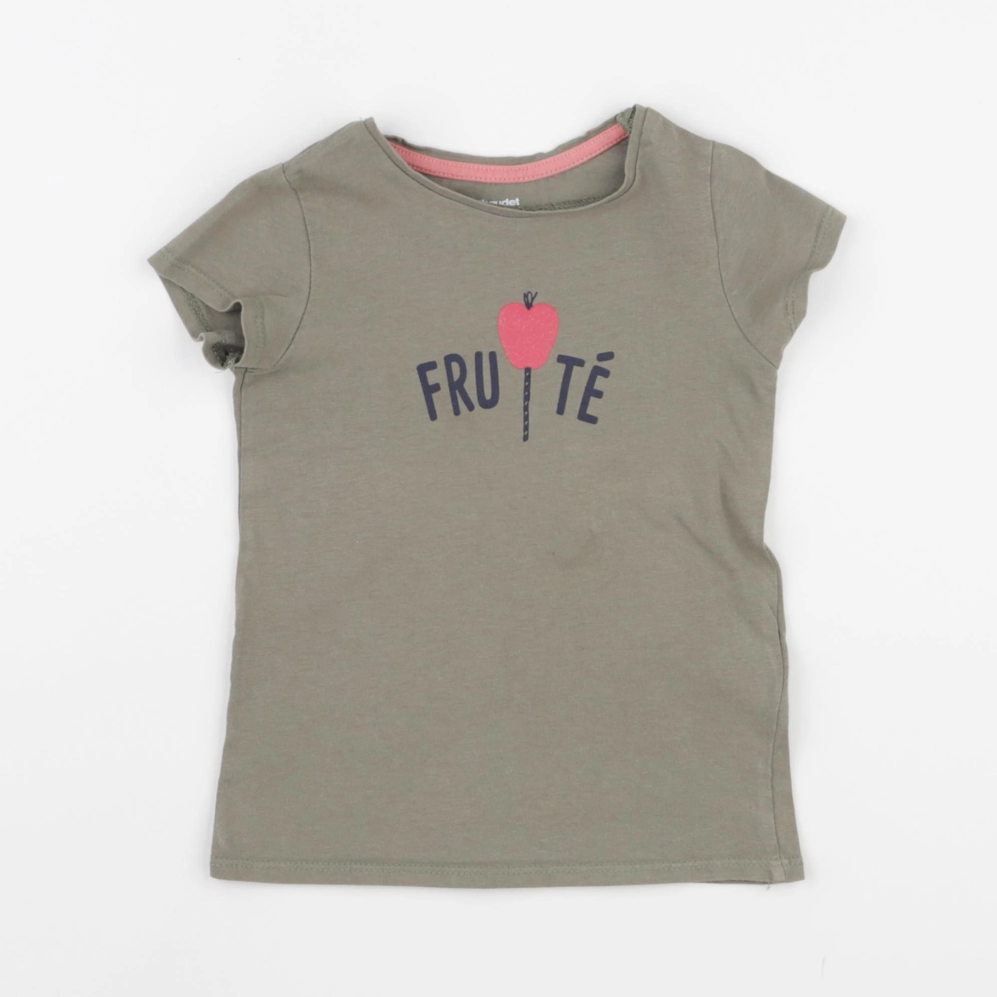 Vertbaudet - tee-shirt vert - 4 ans