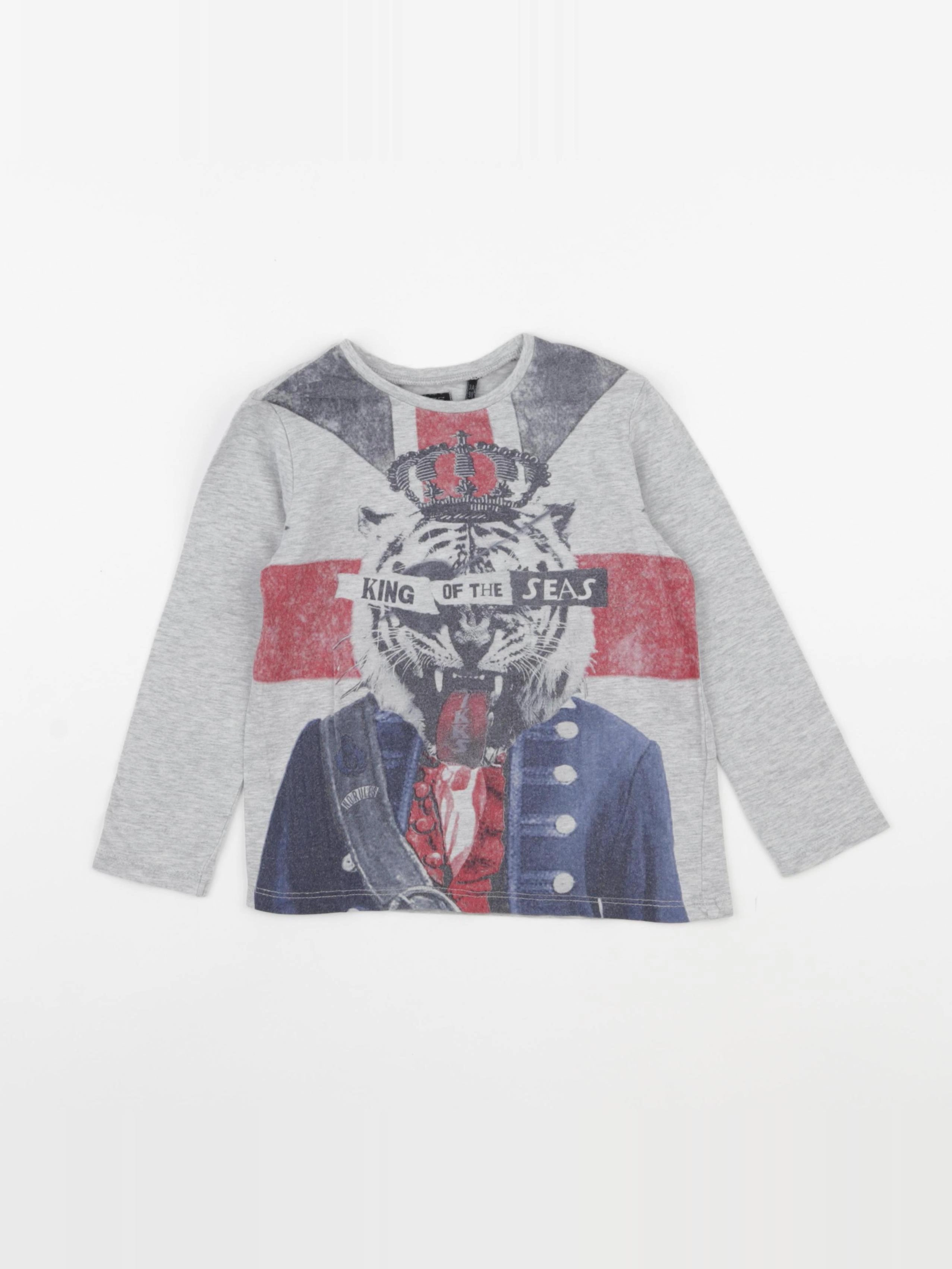 IKKS - tee-shirt gris - 3 ans