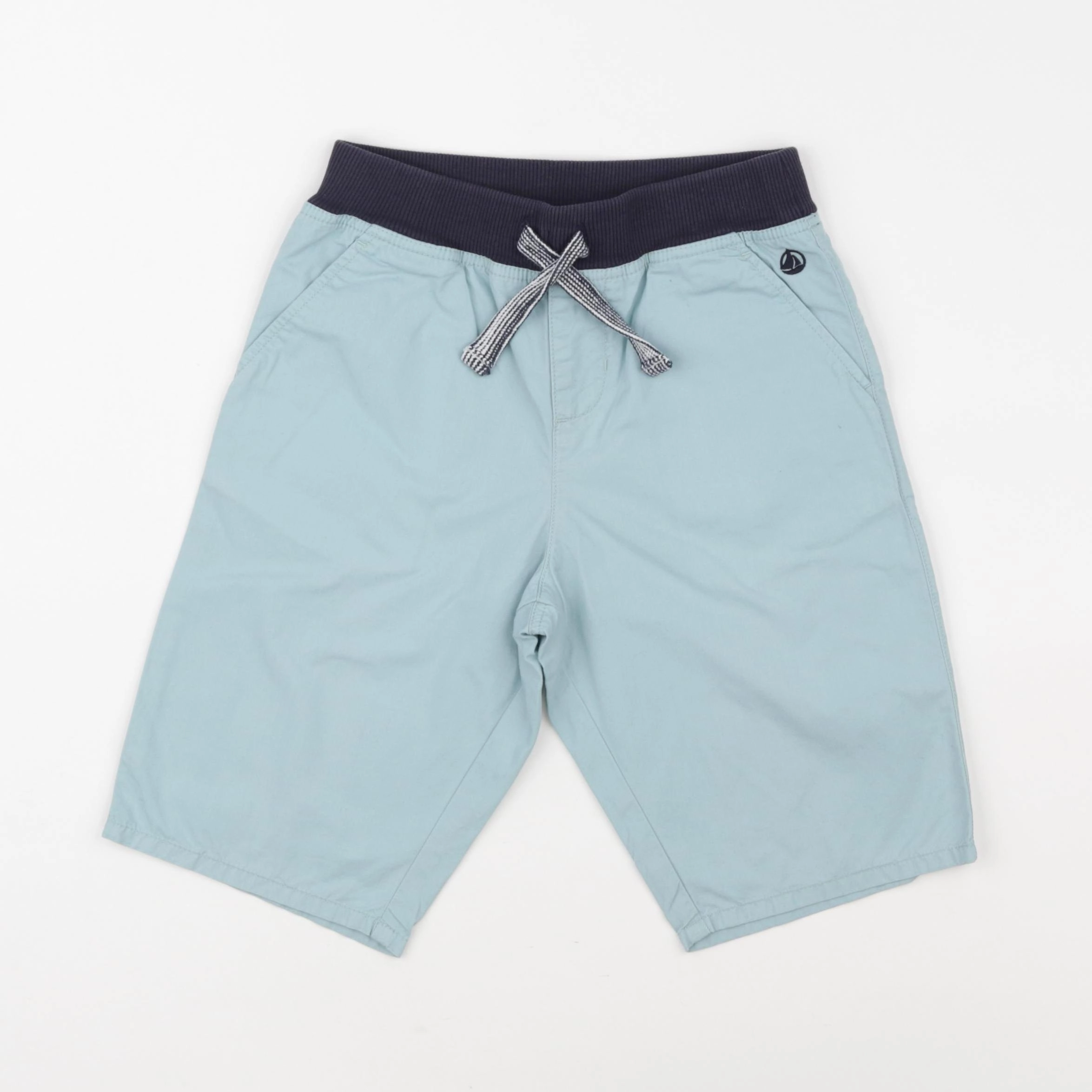 Petit Bateau - short bleu - 8 ans
