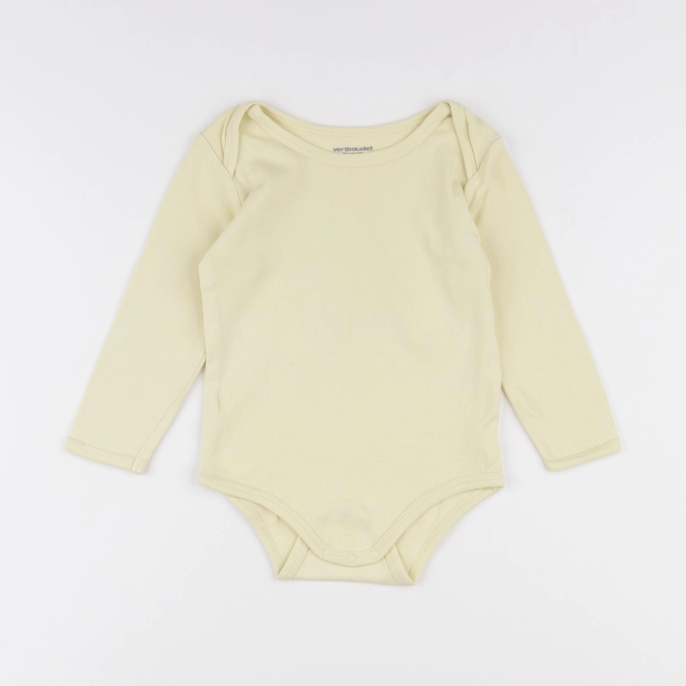 Vertbaudet - body jaune - 2 ans
