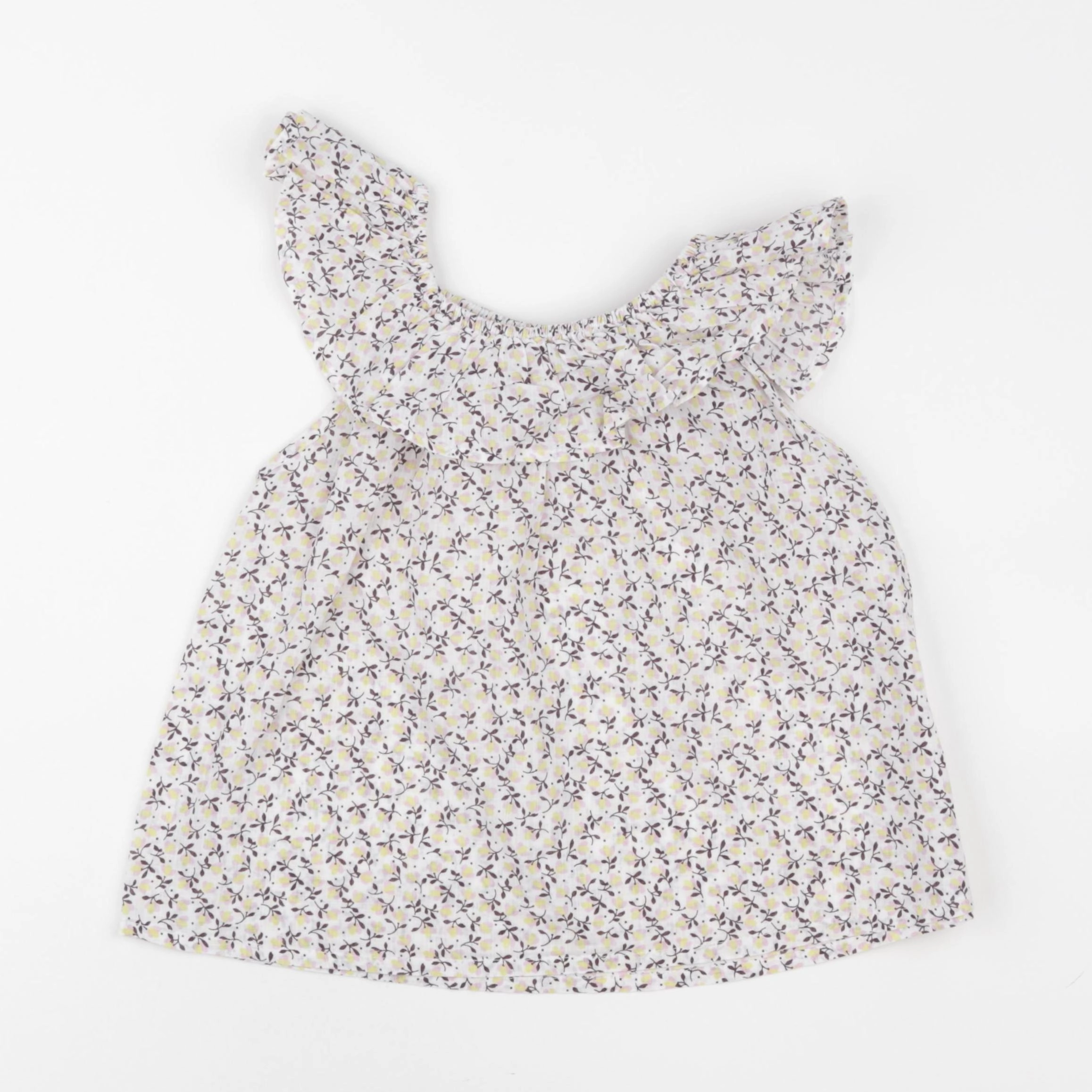 Monoprix - blouse violet - 6 ans