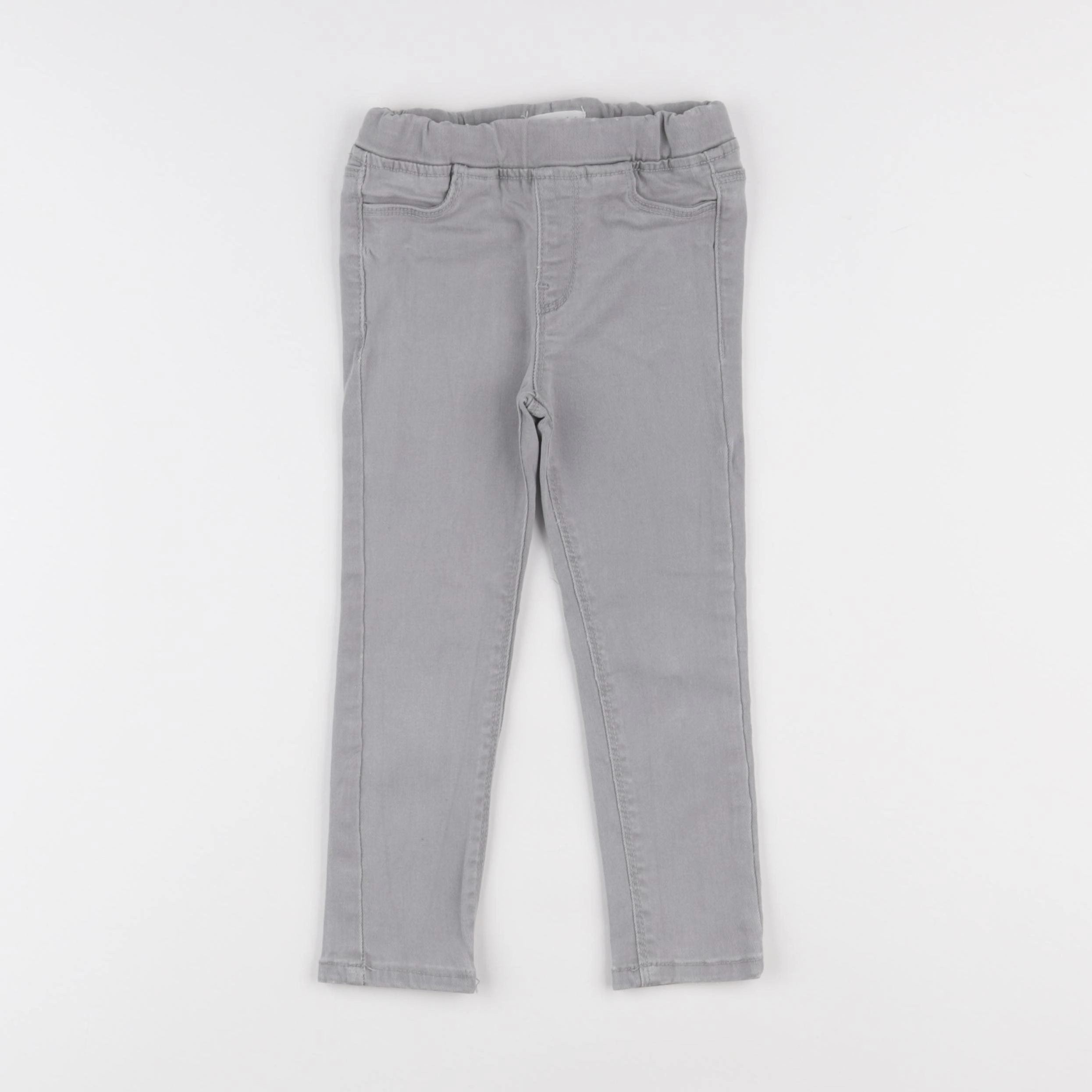 Vertbaudet - jegging gris - 3 ans