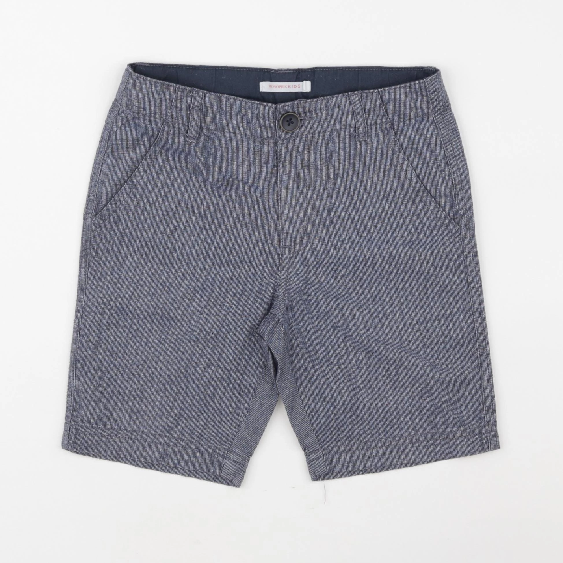Monoprix - pantacourt gris - 6 ans