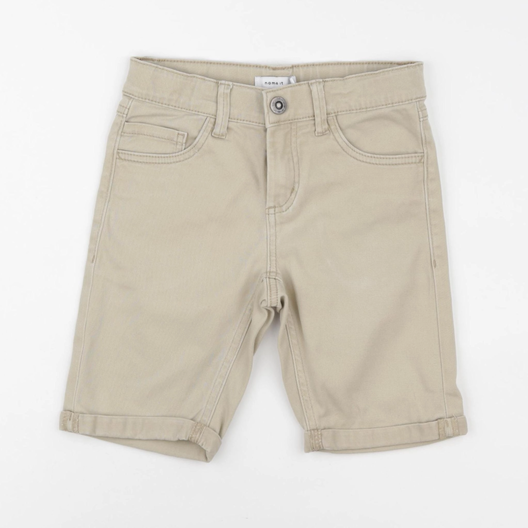 Name it - pantacourt beige - 8 ans