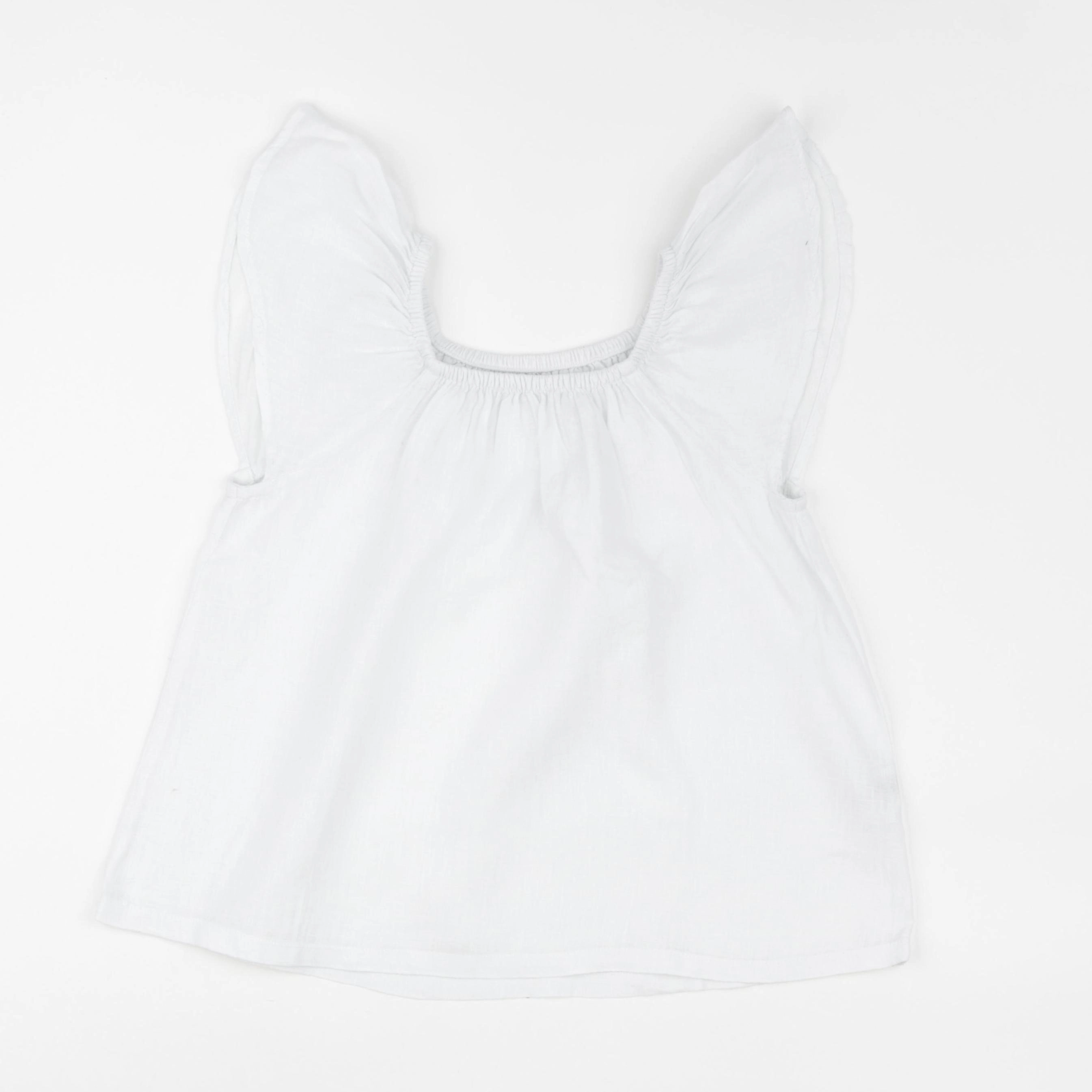 Monoprix - blouse blanc - 8 ans
