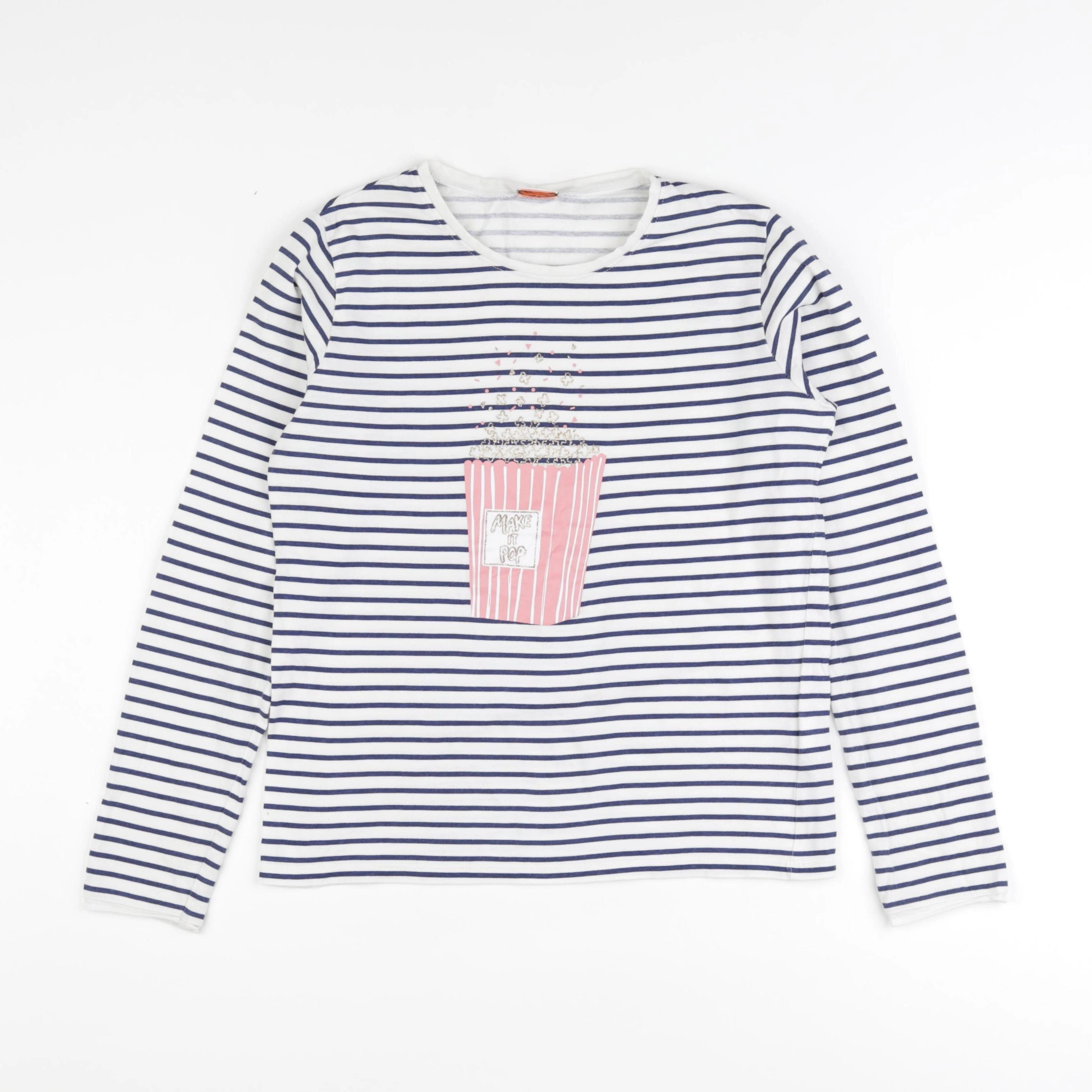 Tape à l'oeil - tee-shirt bleu, blanc - 14 ans