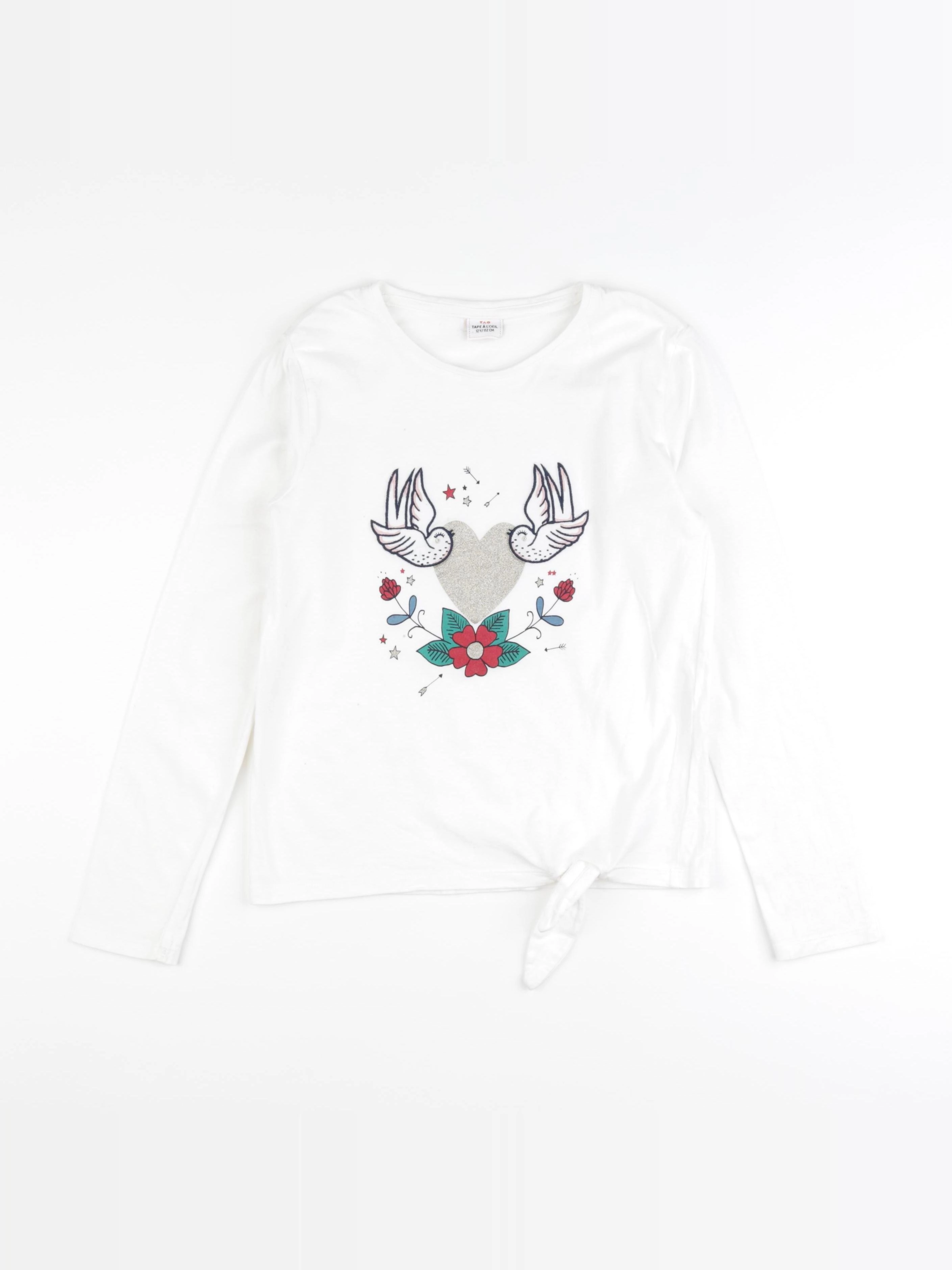 Tape à l'oeil - tee-shirt blanc - 12 ans
