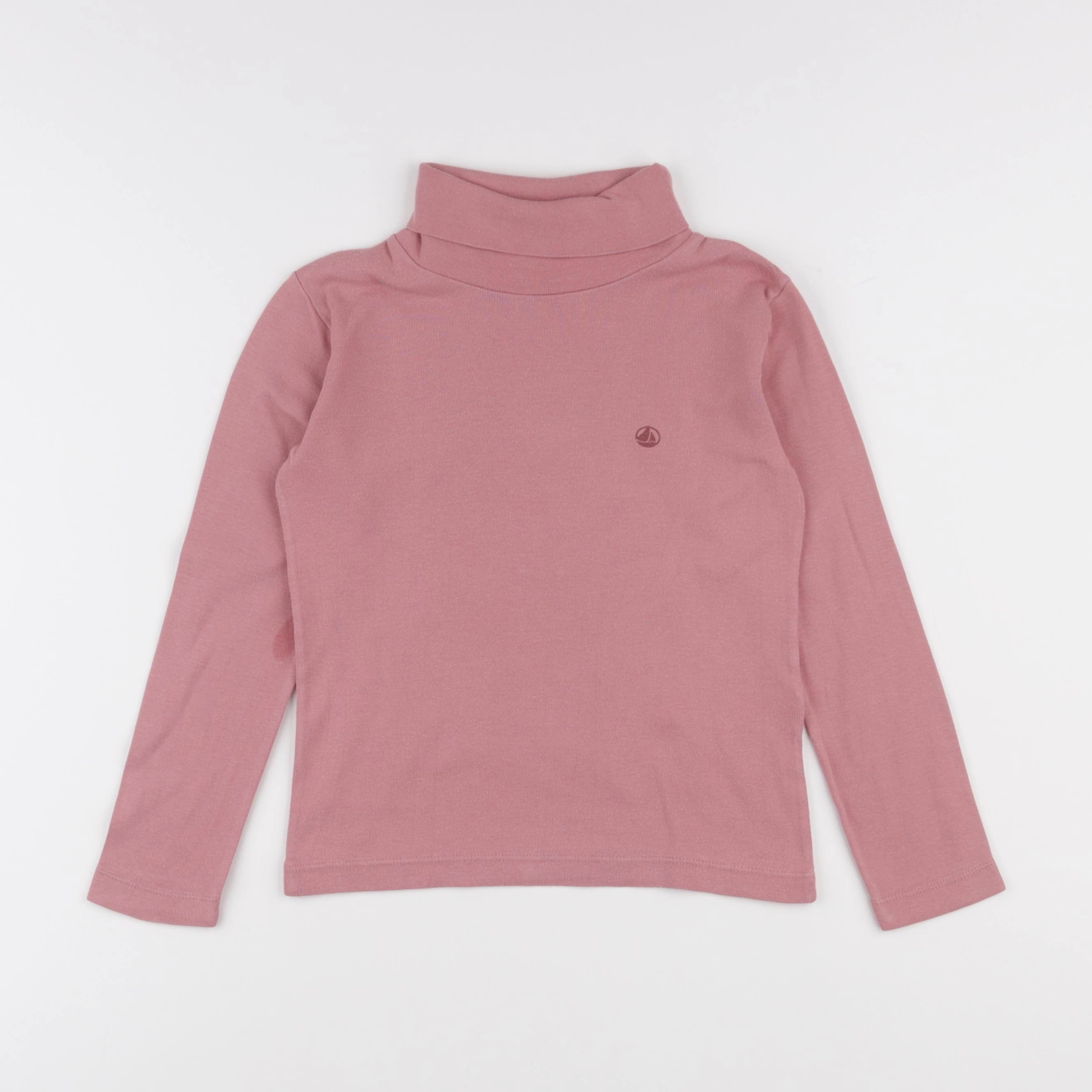 Petit Bateau - sous-pull rose - 6 ans