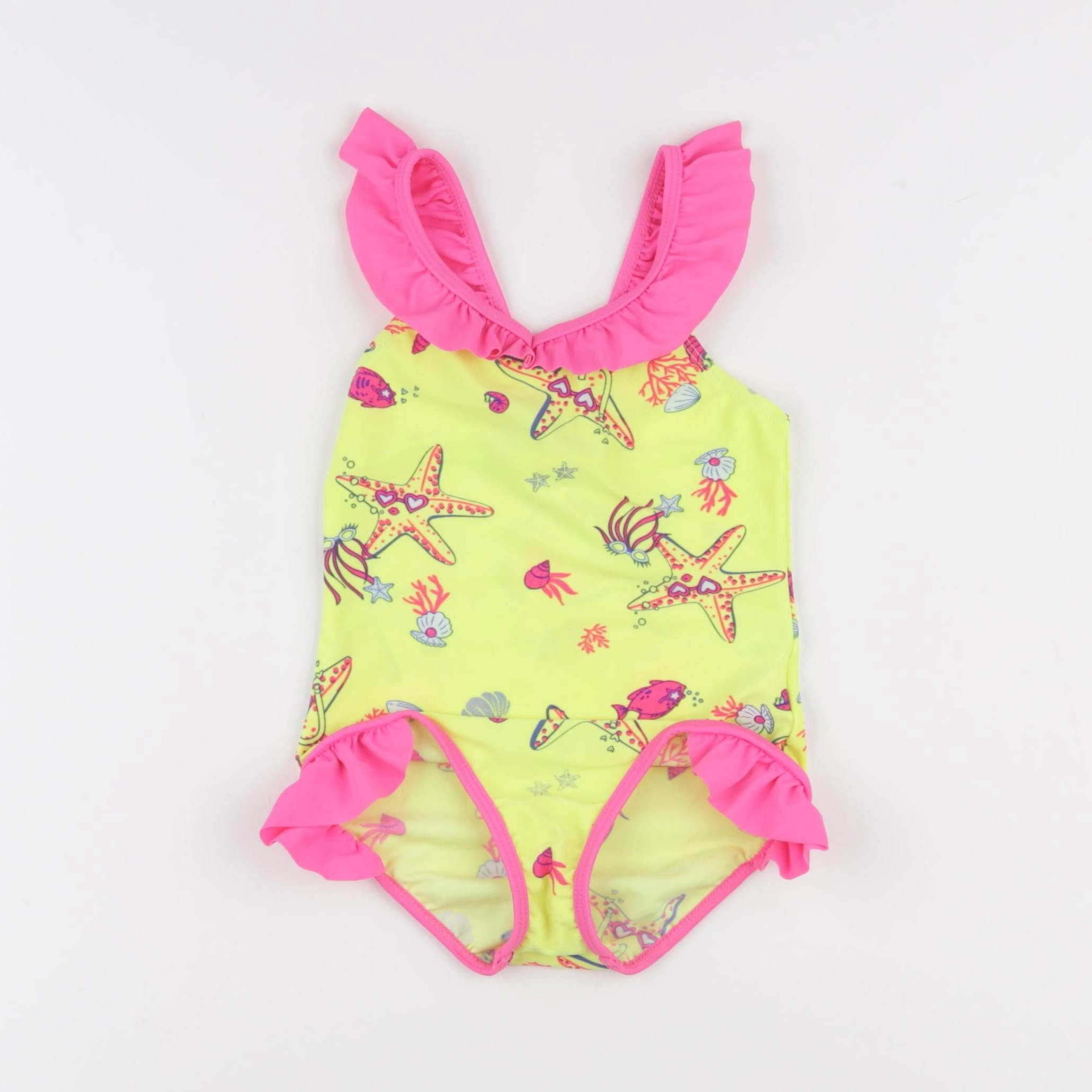 Billie Blush - maillot de bain jaune - 4 ans