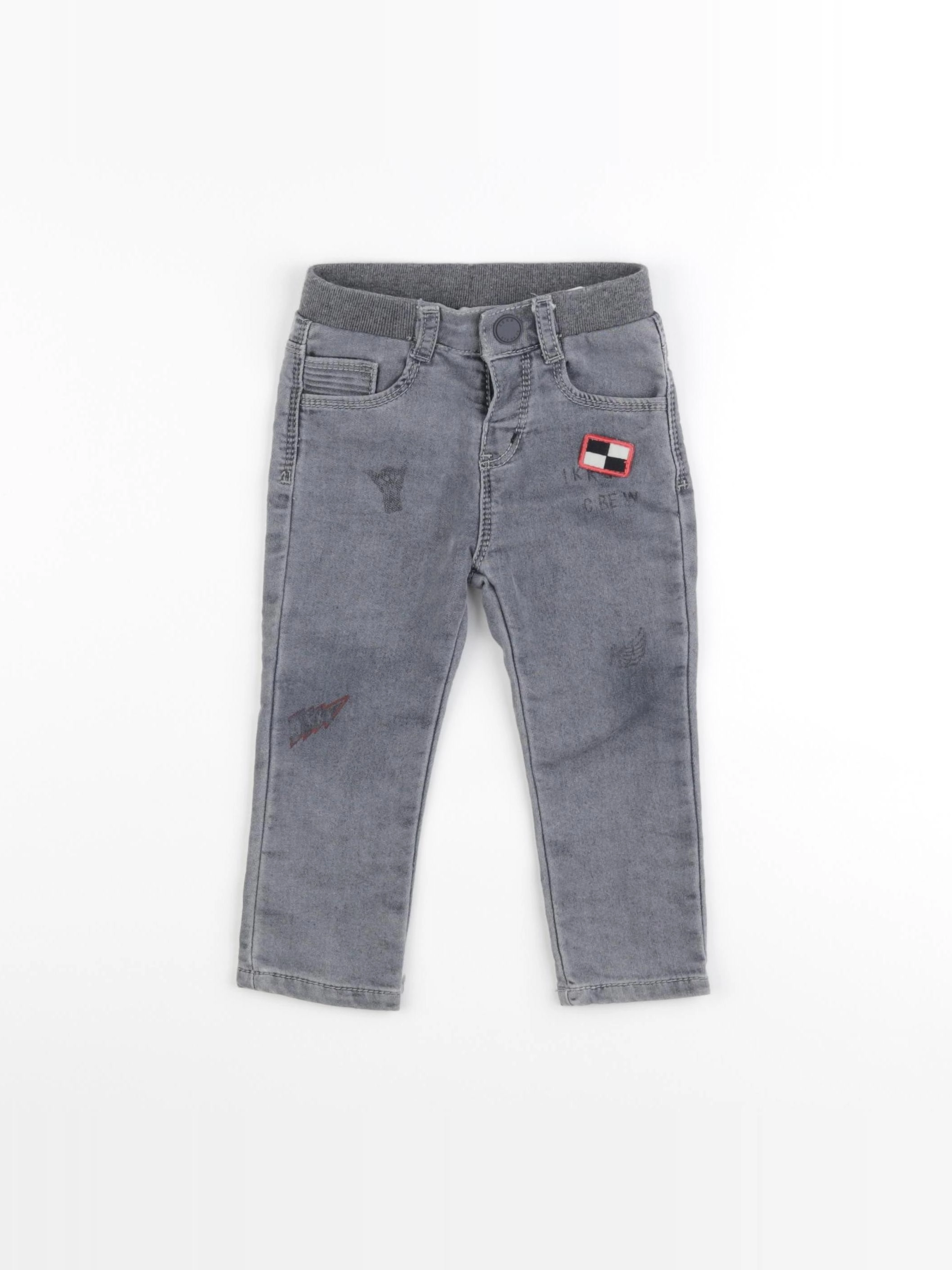 IKKS - pantalon gris - 18 mois