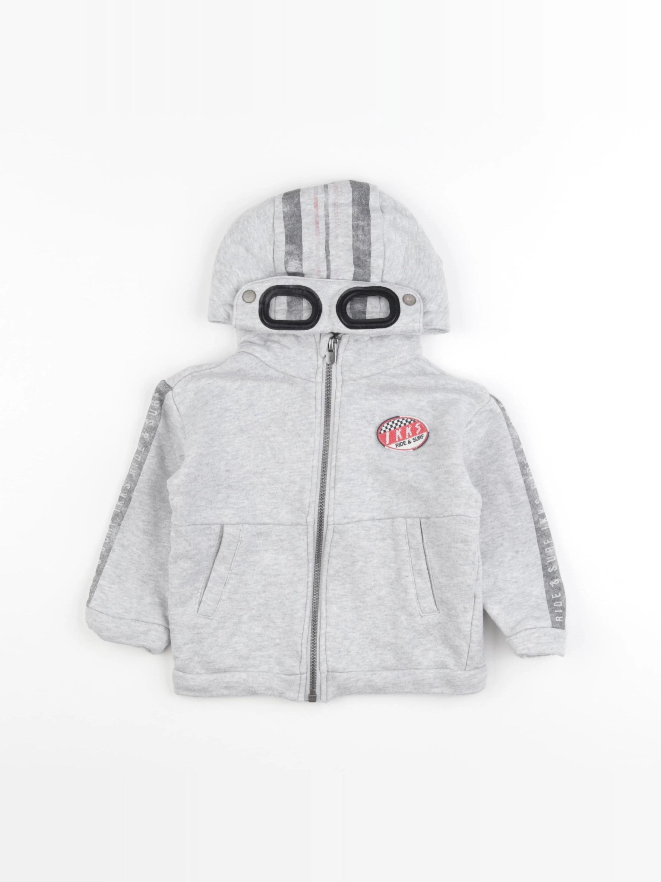 IKKS - sweat gris - 18 mois