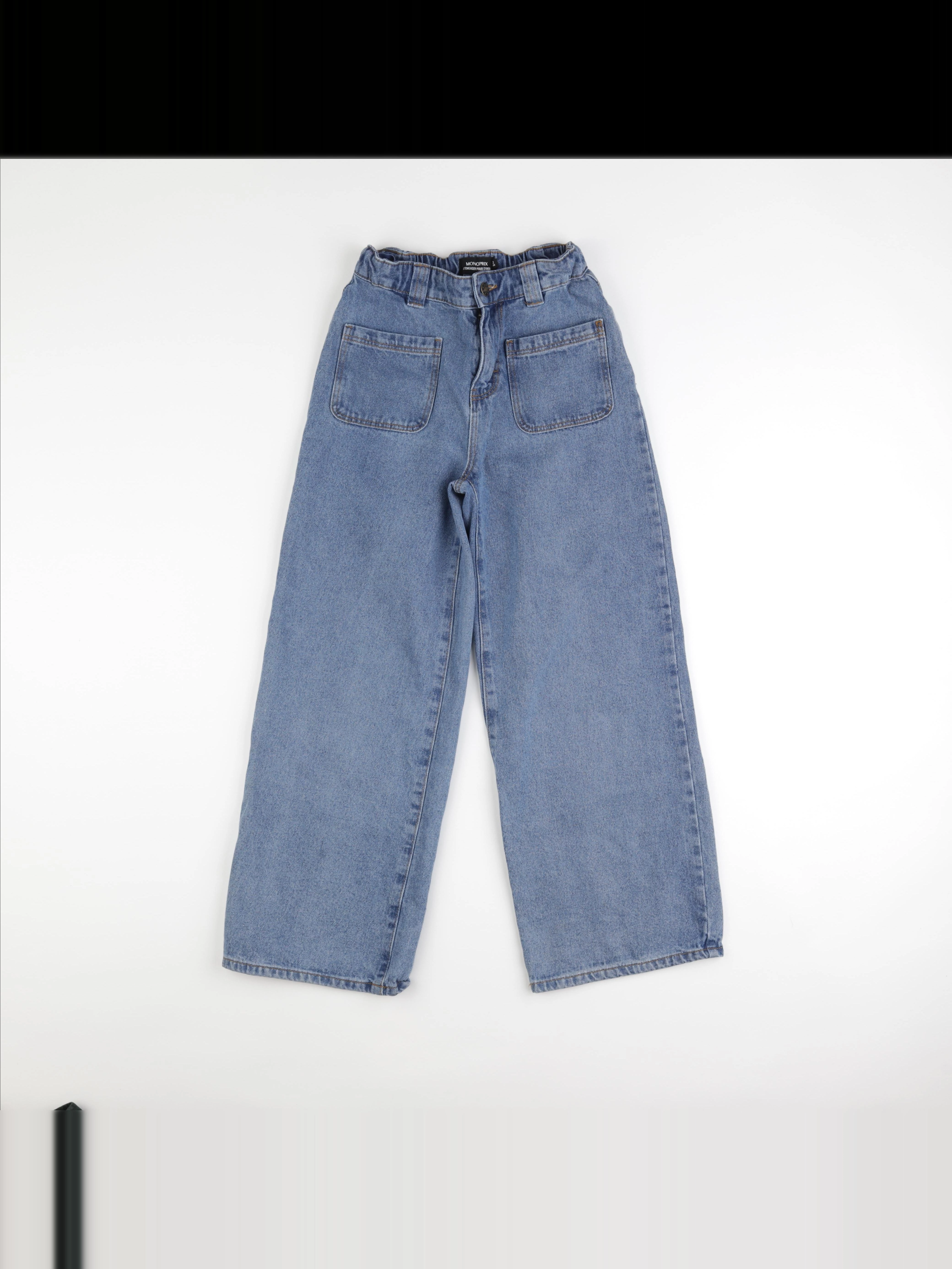 Monoprix - jean bleu - 12 ans