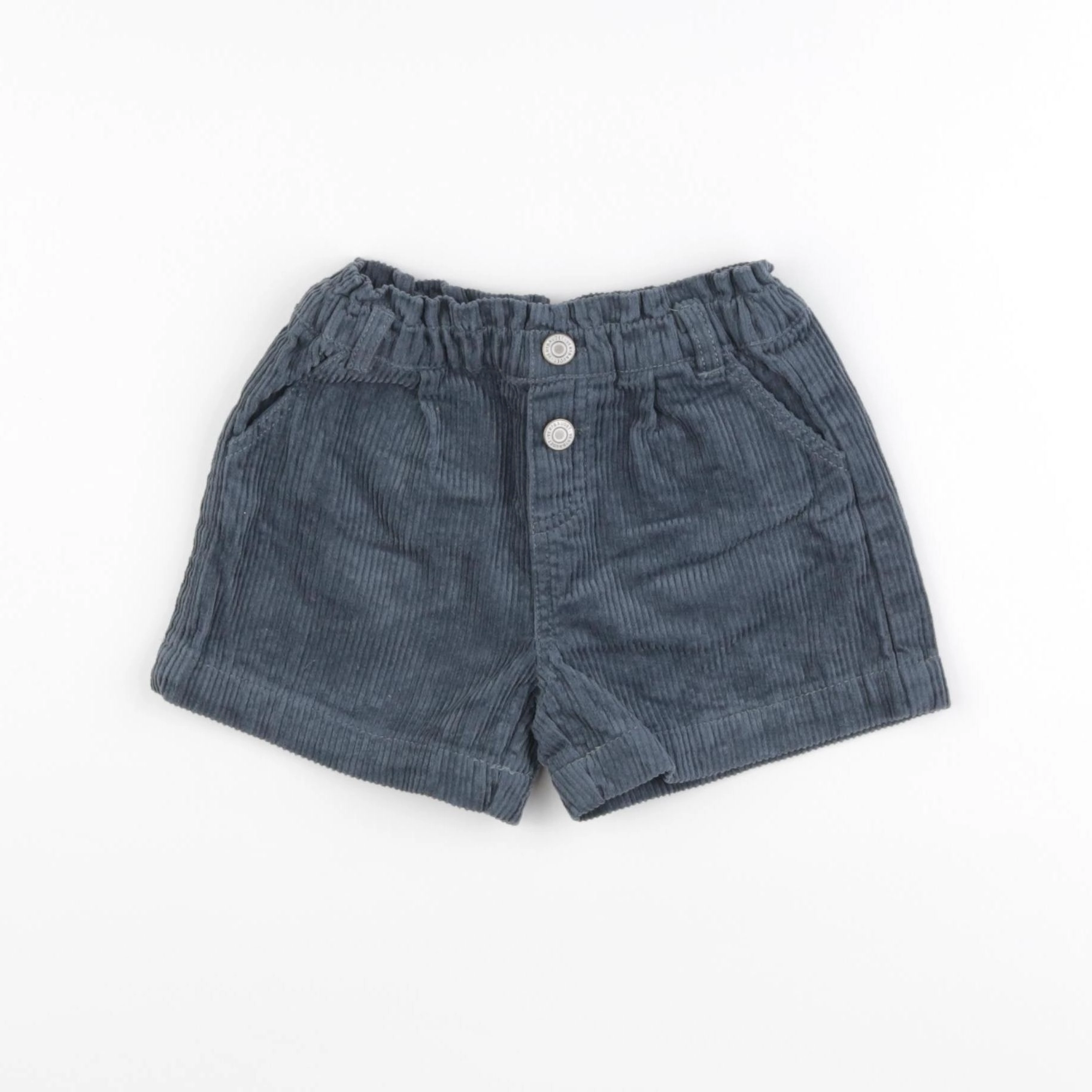 Vertbaudet - short gris - 2 ans