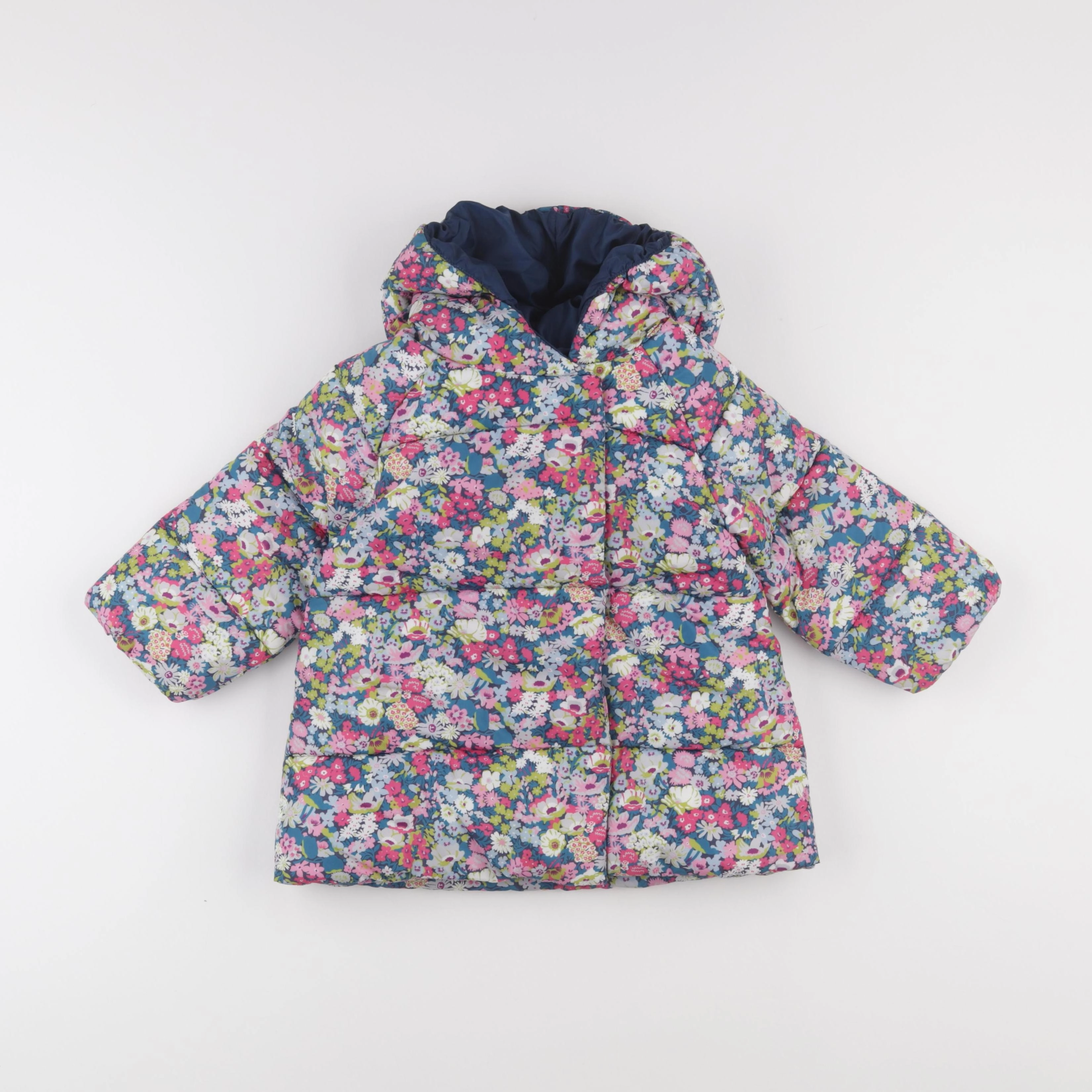 Jacadi - doudoune multicolore - 24 mois