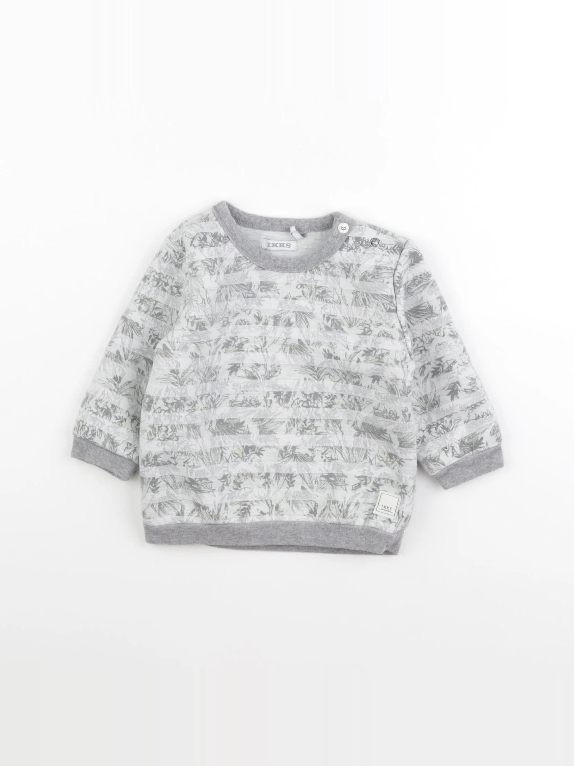 IKKS - sweat multicolore - 12 mois