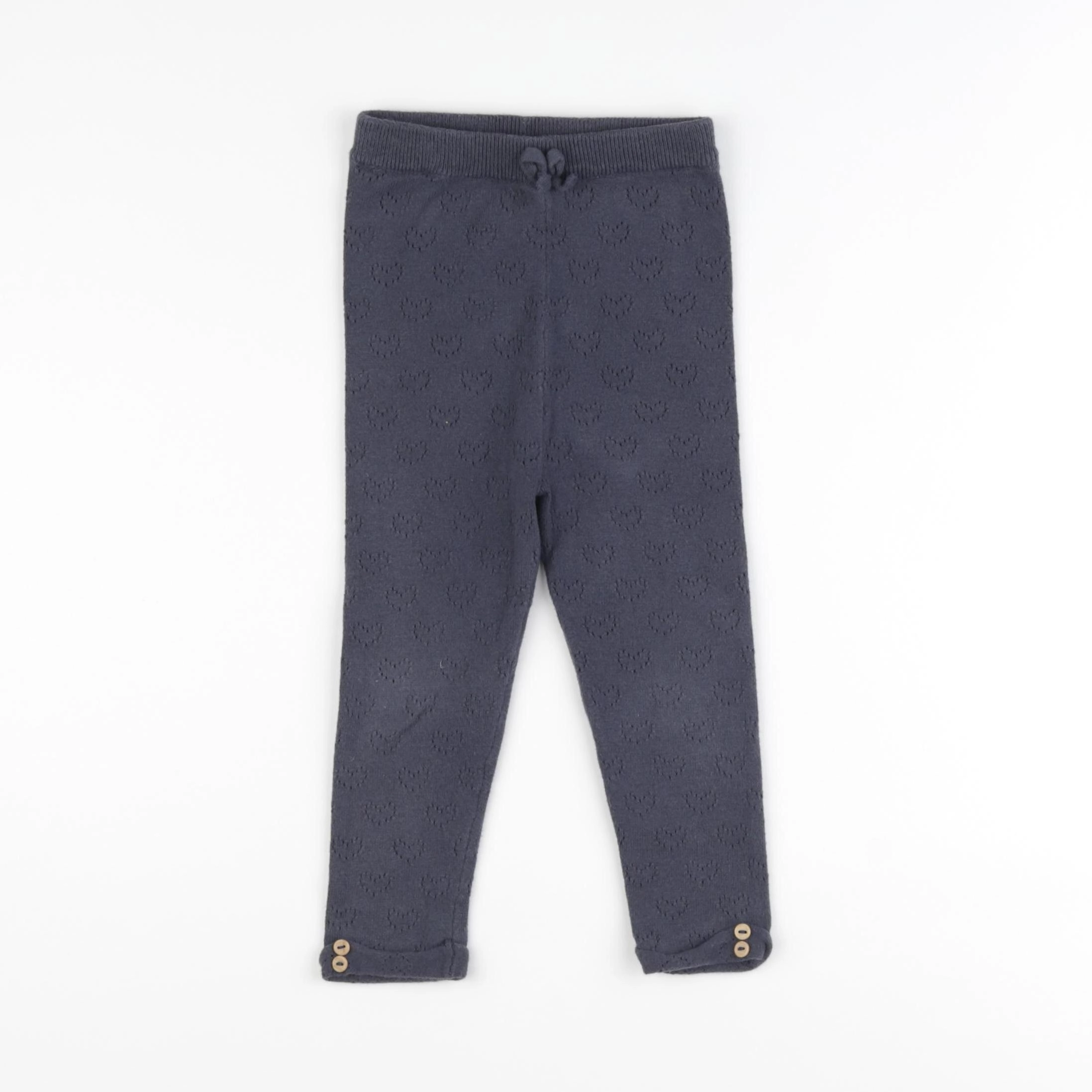 Vertbaudet - legging gris - 24 mois