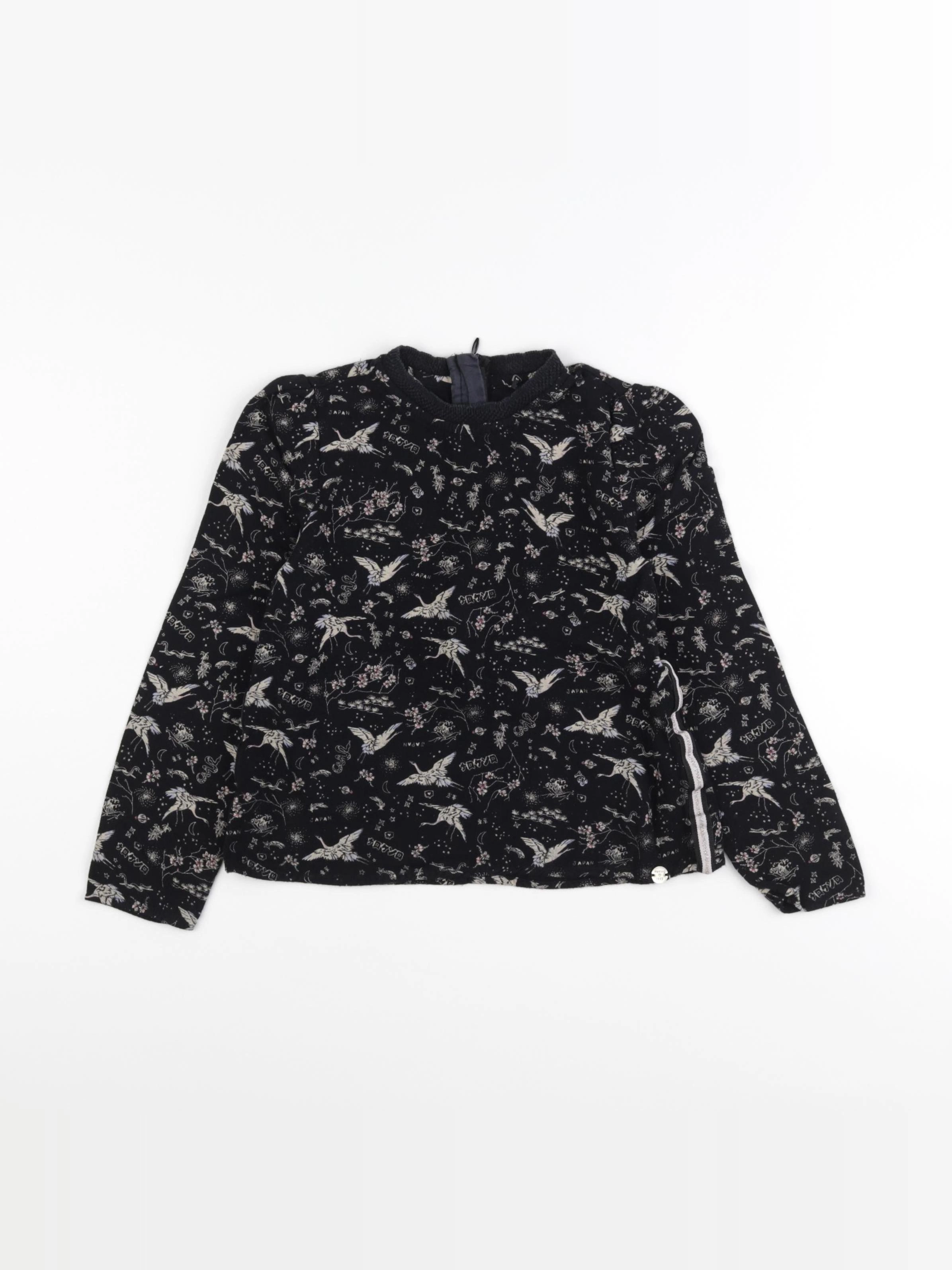 IKKS - blouse noir - 6 ans