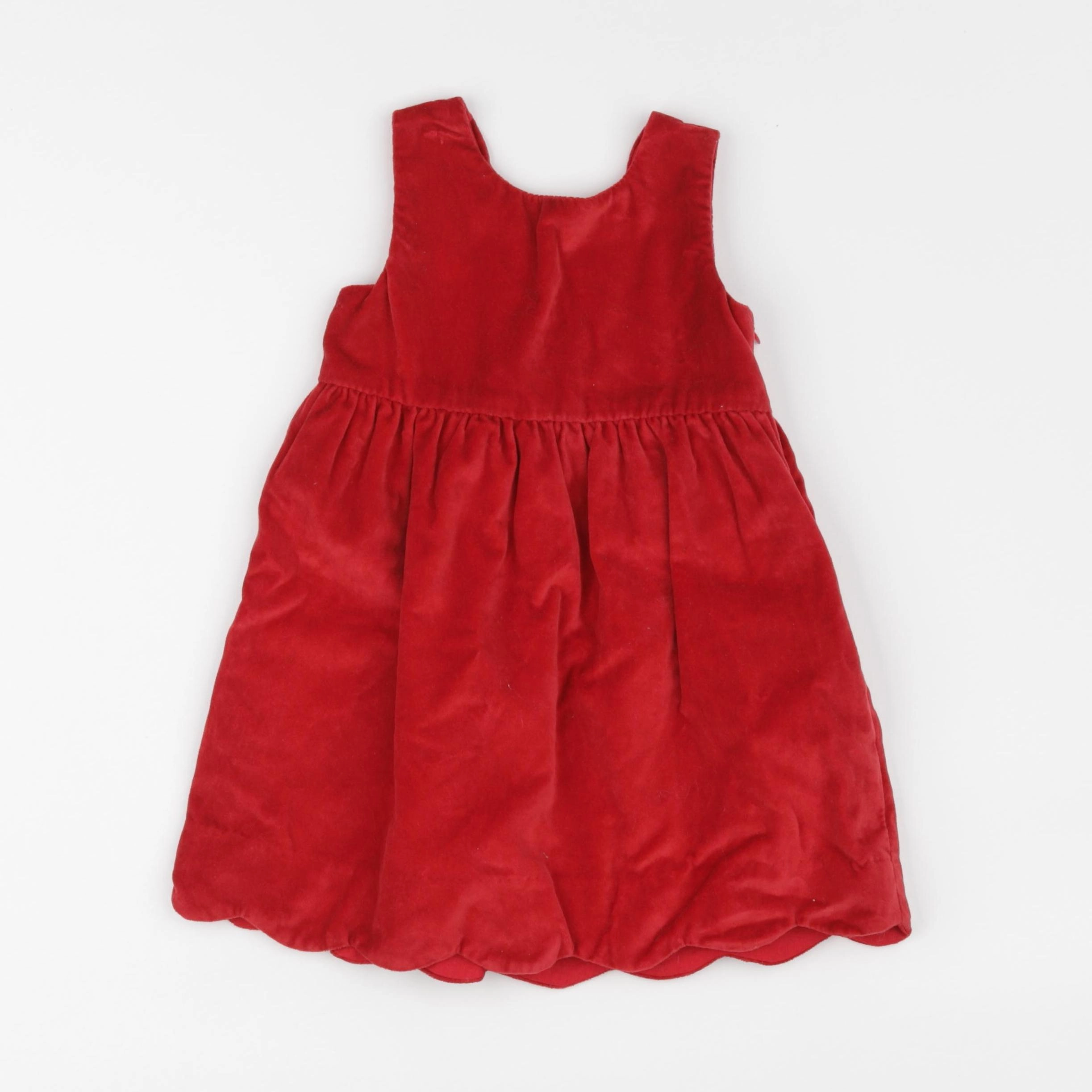 Vertbaudet - robe rouge - 3 ans