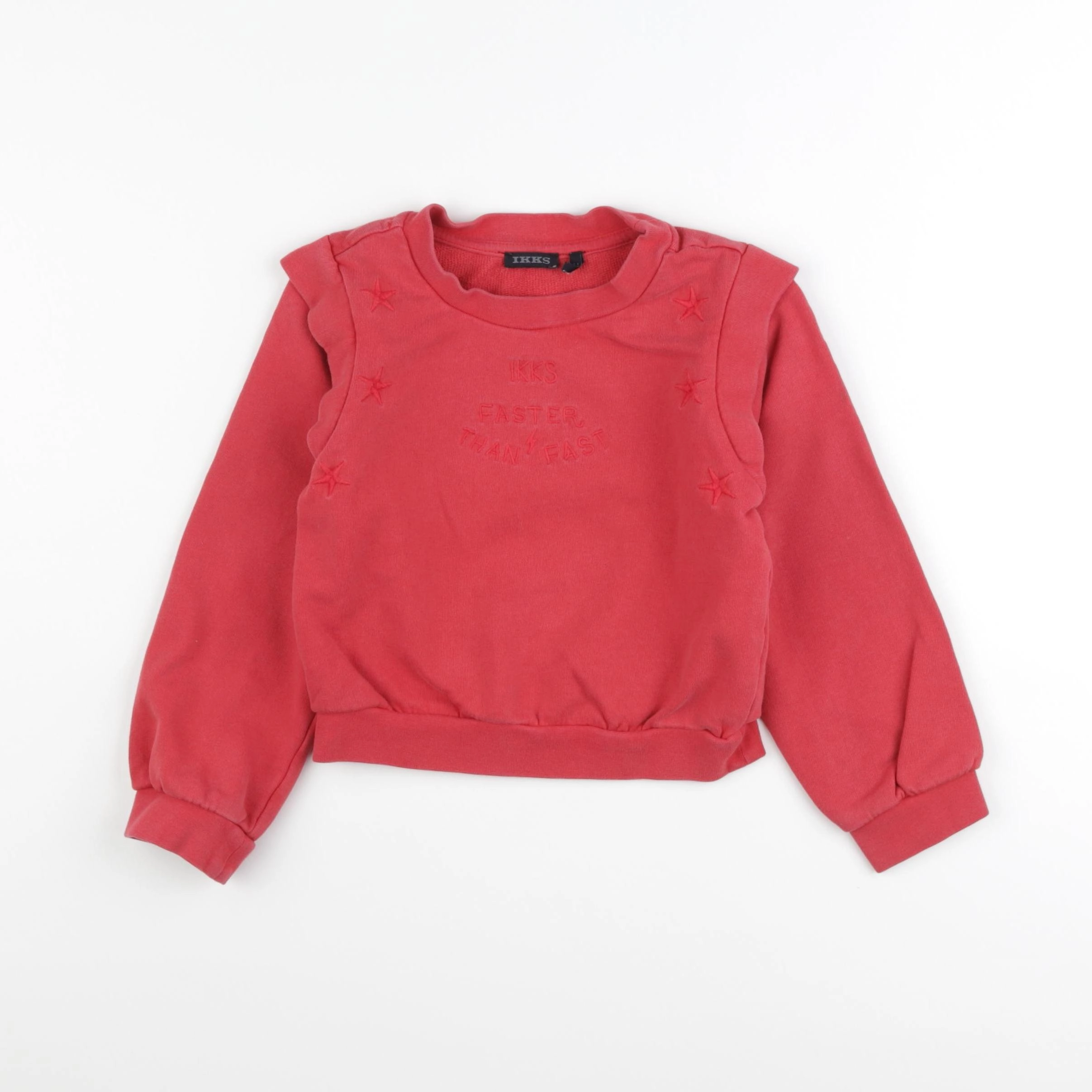 IKKS - sweat rouge - 5 ans