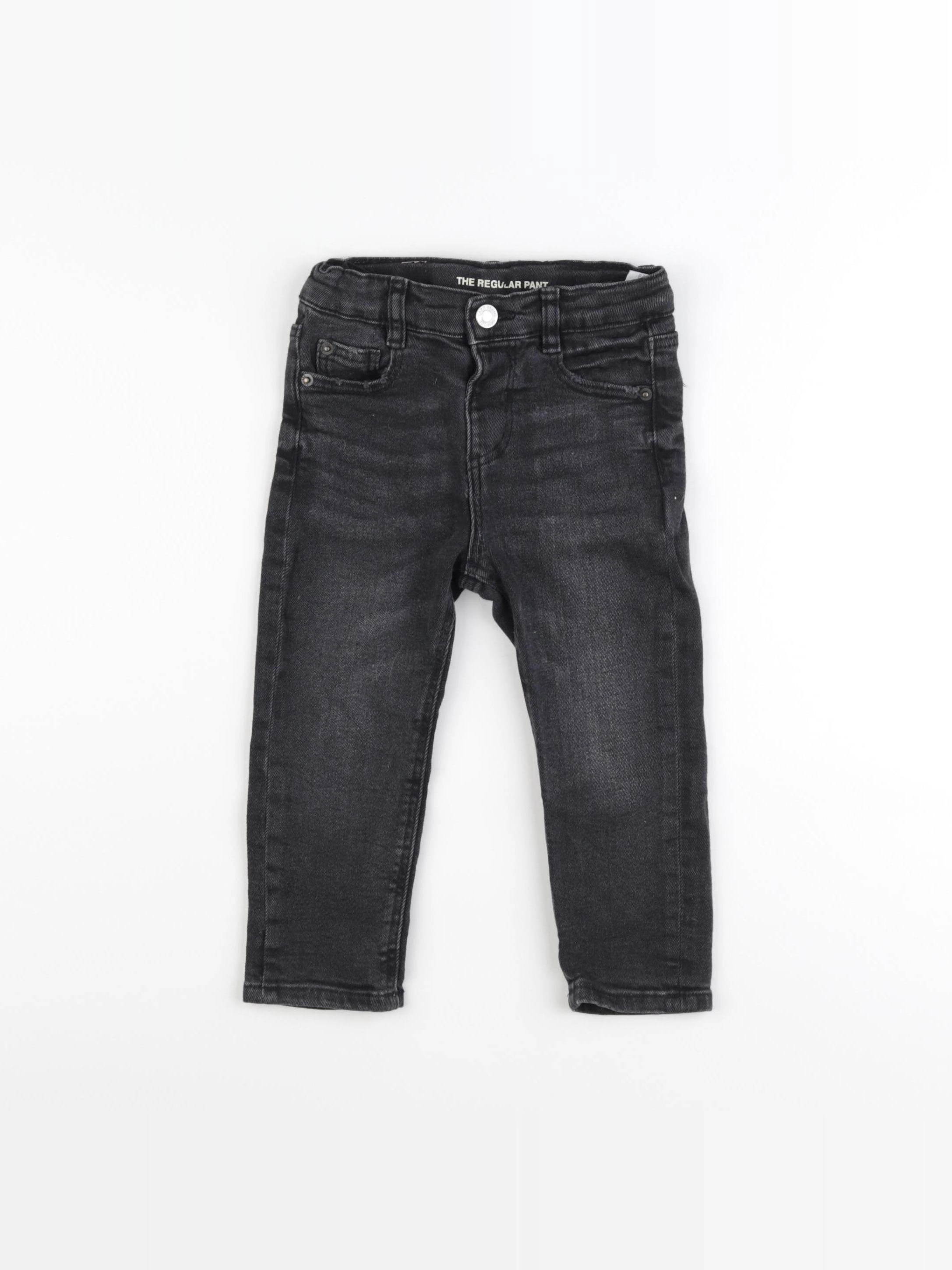 Zara - jean noir - 12/18 mois