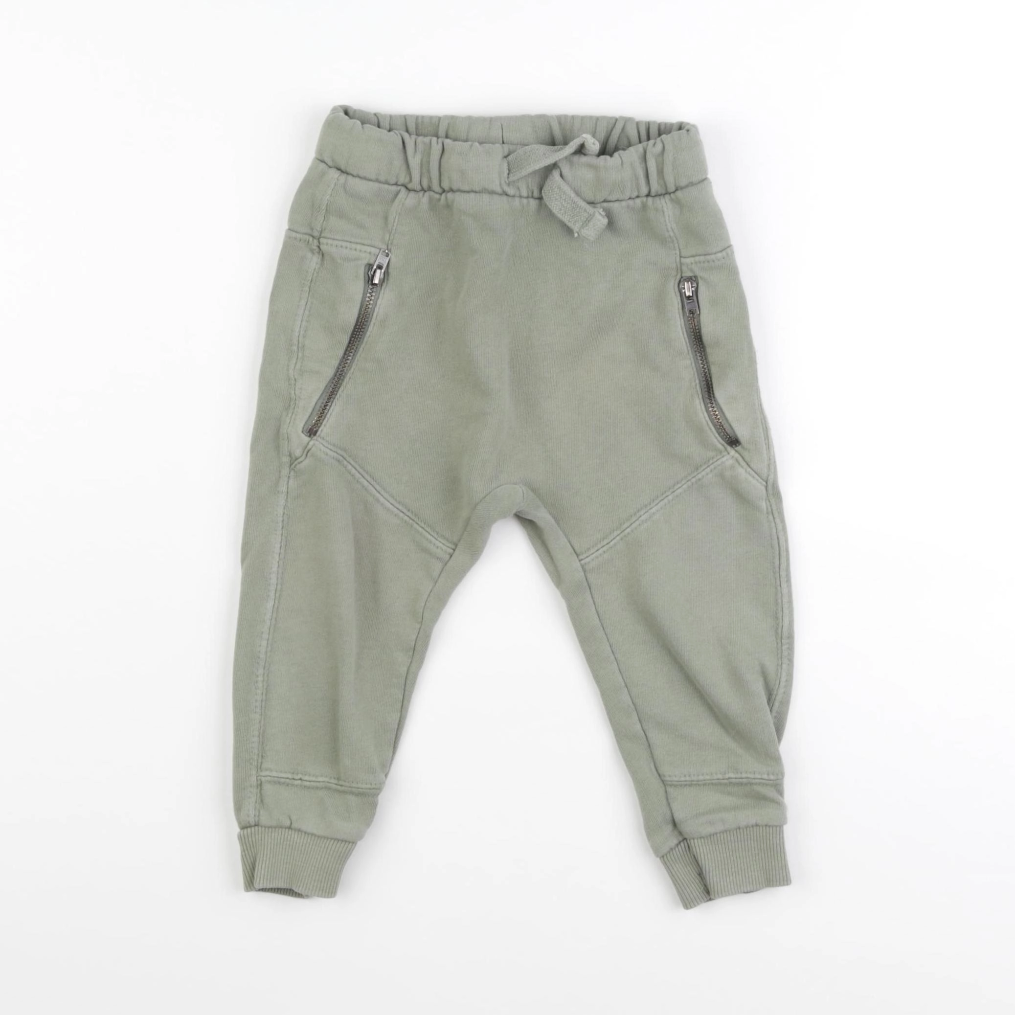 Zara - jogging vert - 18/24 mois