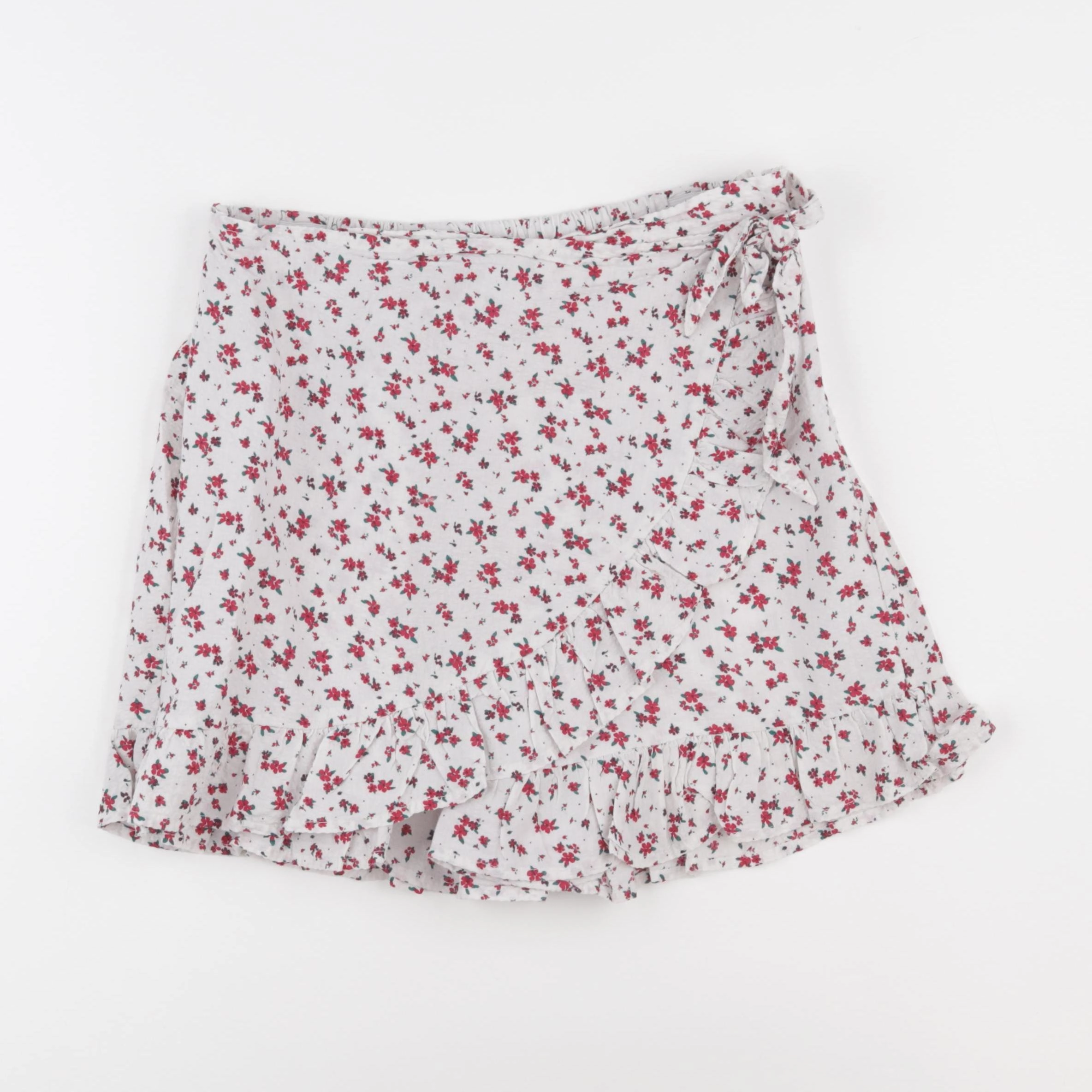 Vertbaudet - jupe short blanc - 2 ans