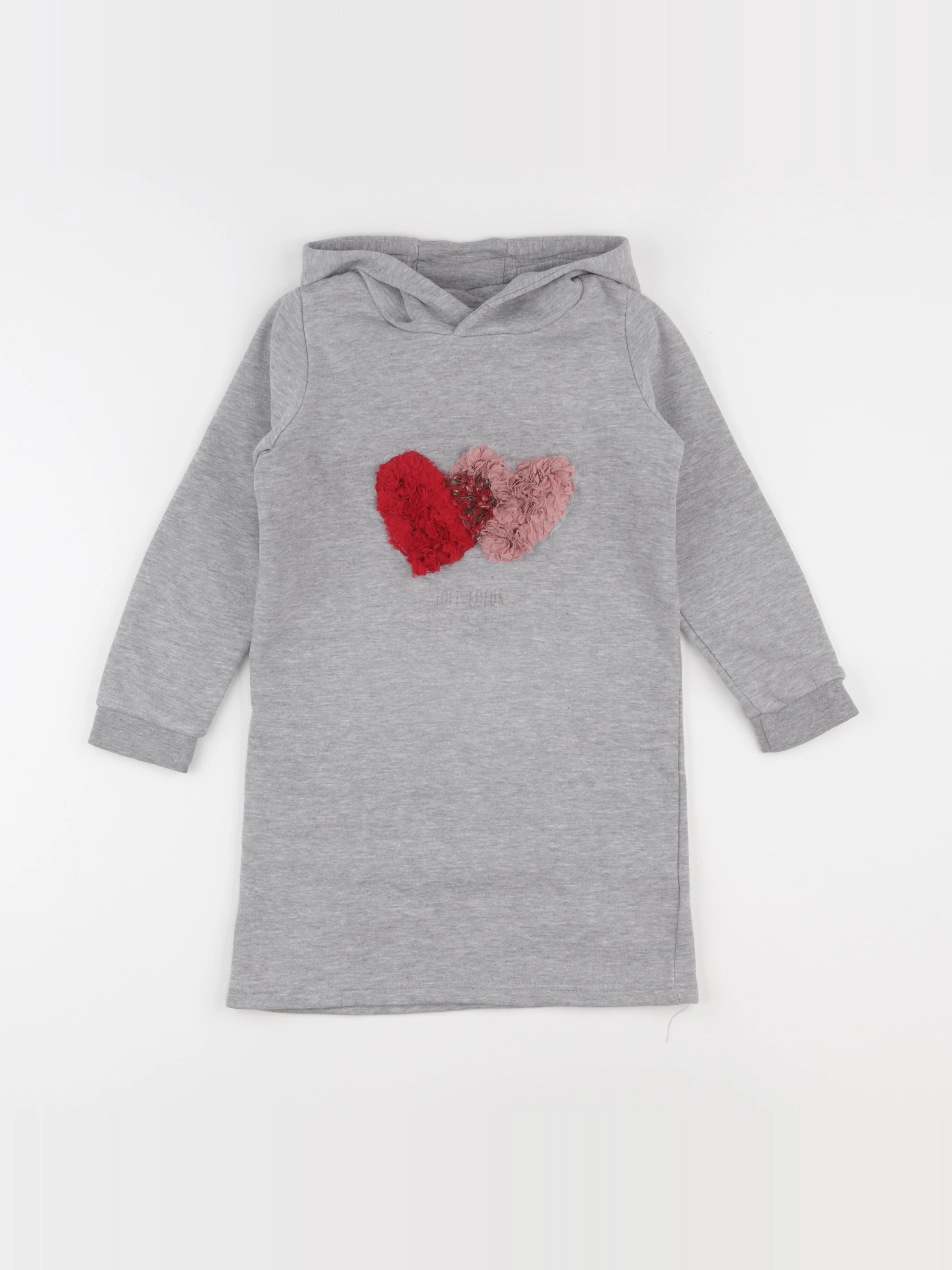 Vertbaudet - robe gris - 5 ans