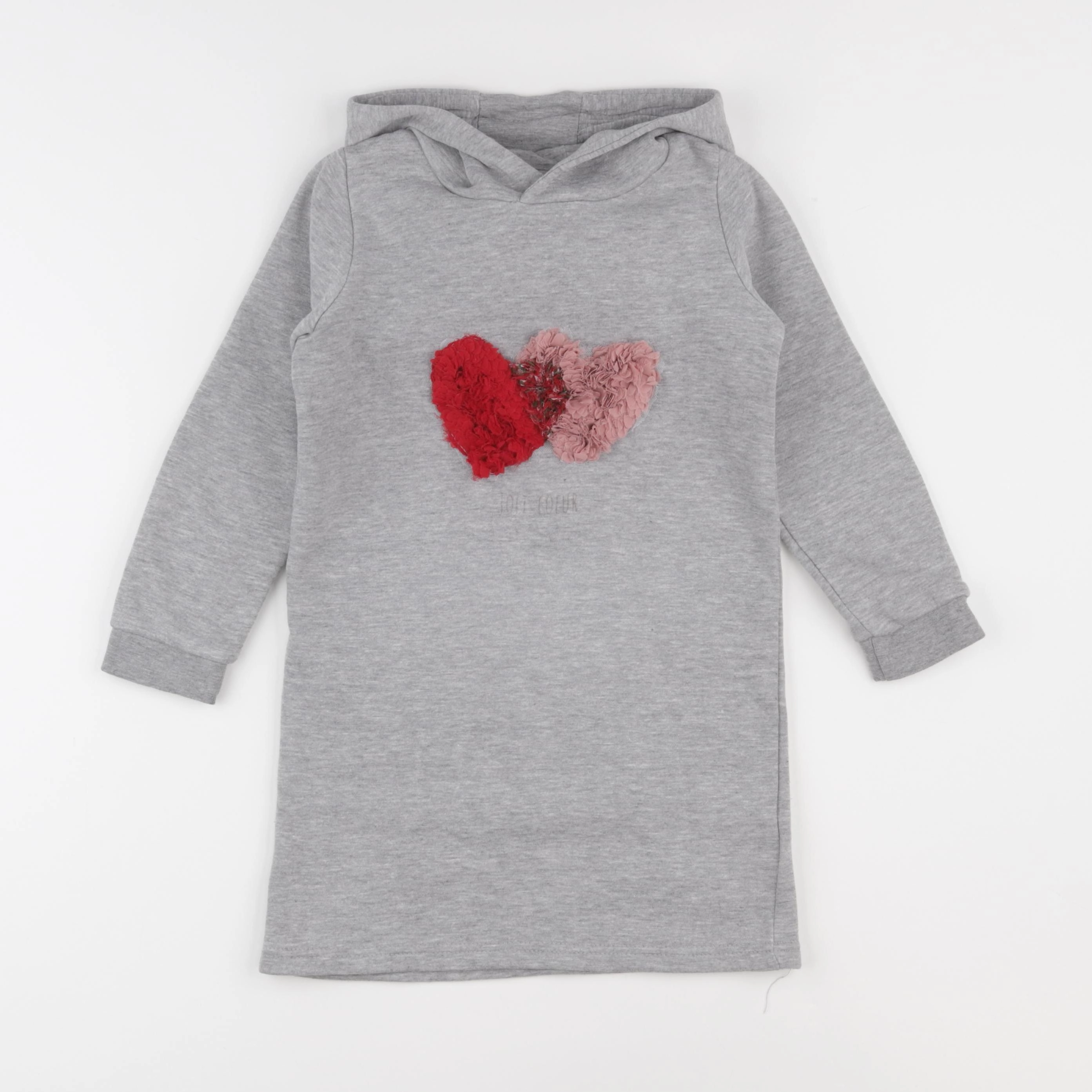 Vertbaudet - robe gris - 5 ans