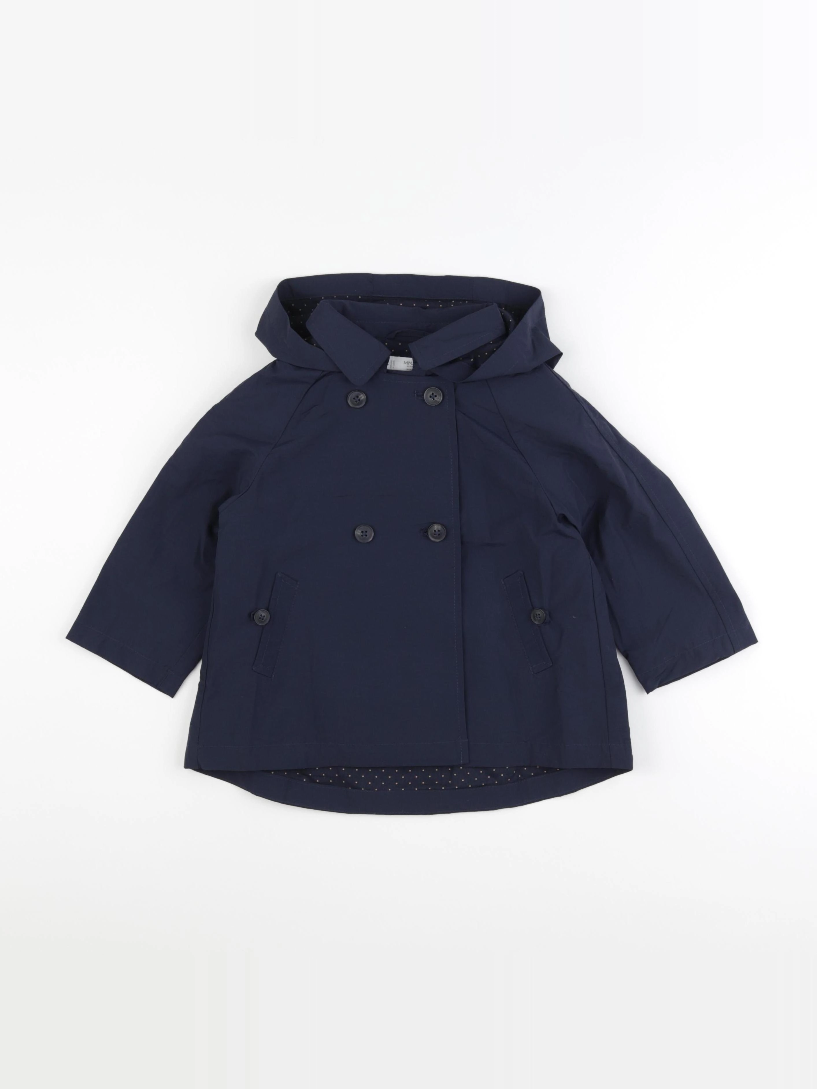 Mango - veste bleu - 2/3 ans