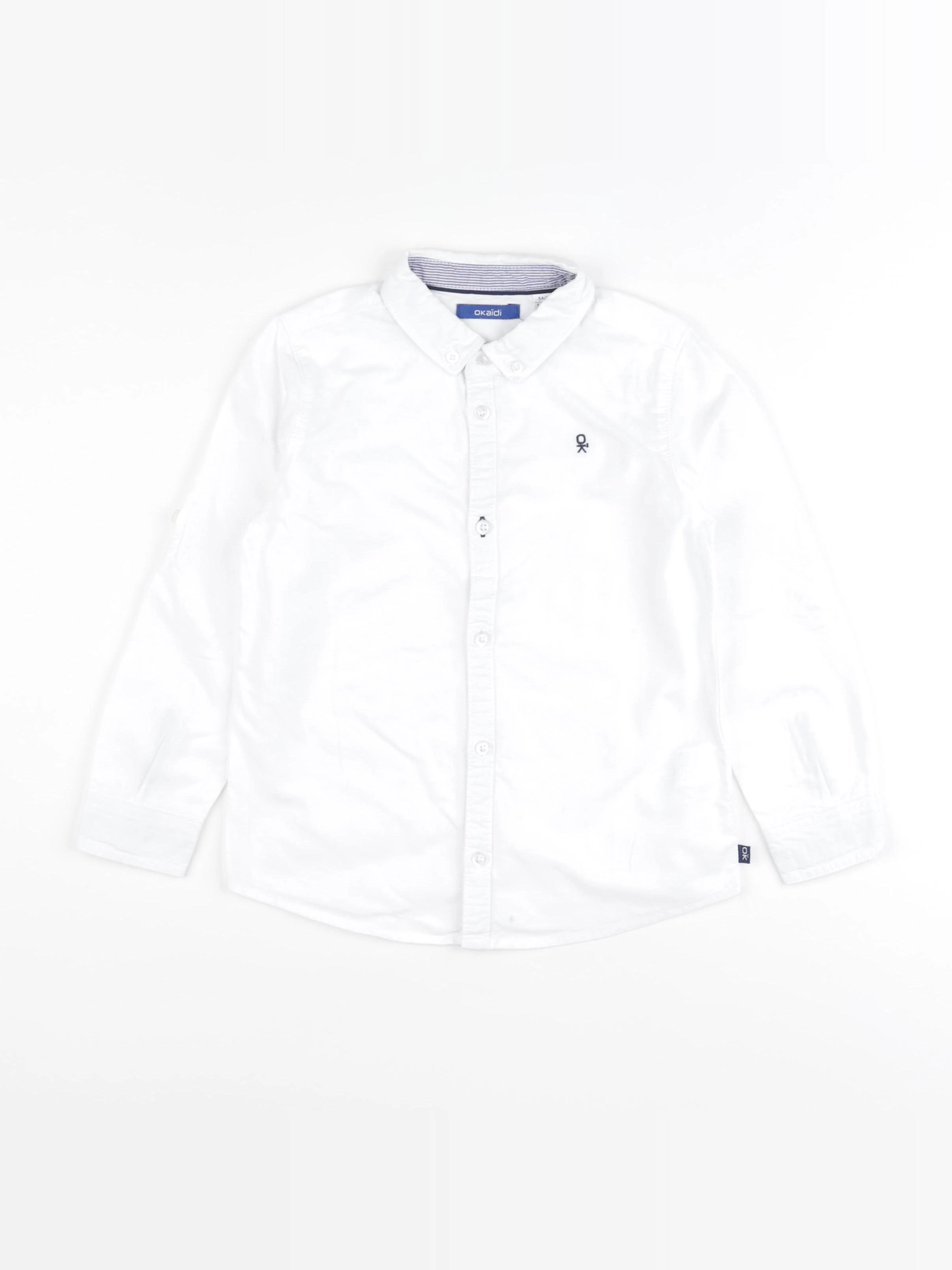 Okaidi - chemise blanc - 5 ans