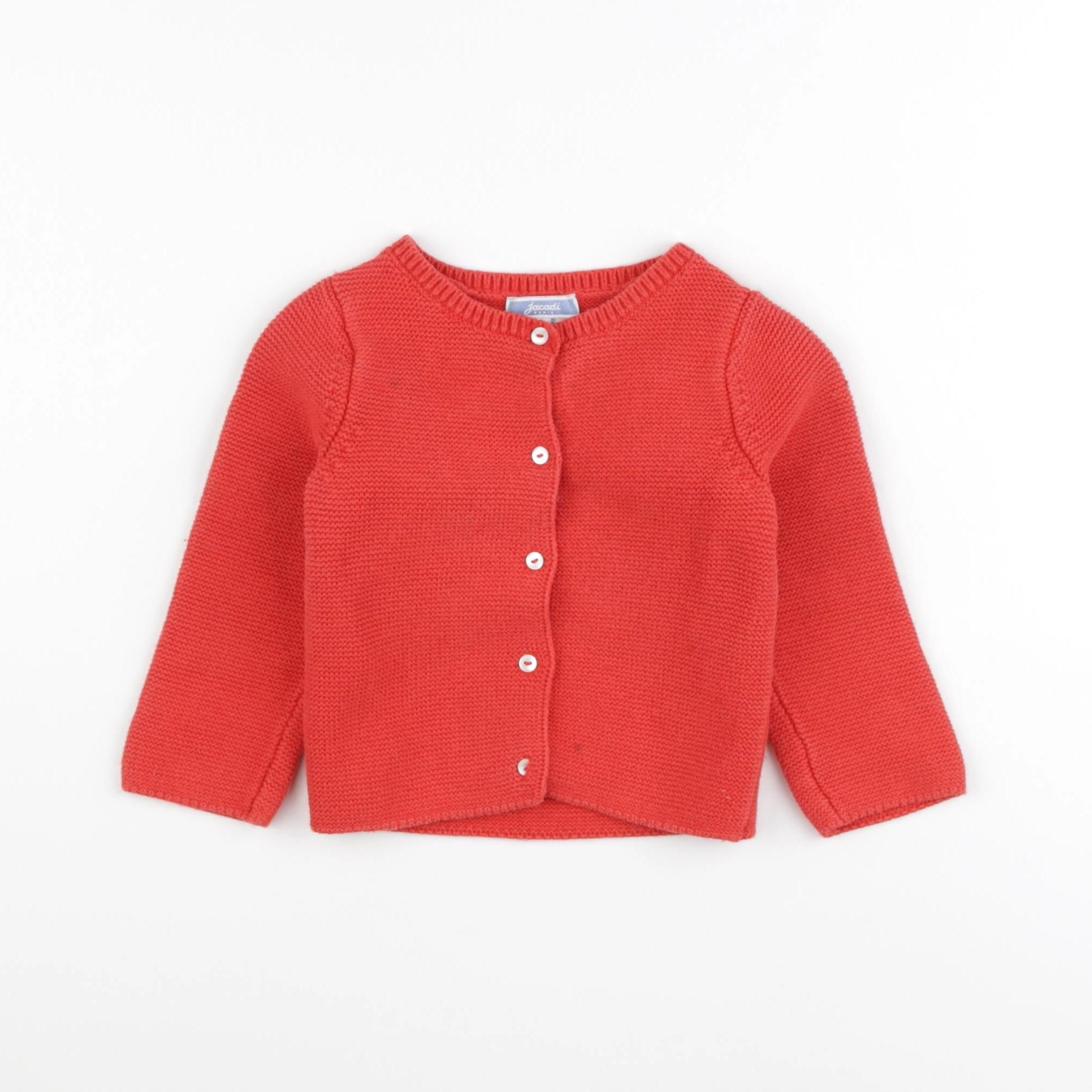 Jacadi - gilet rouge - 18 mois