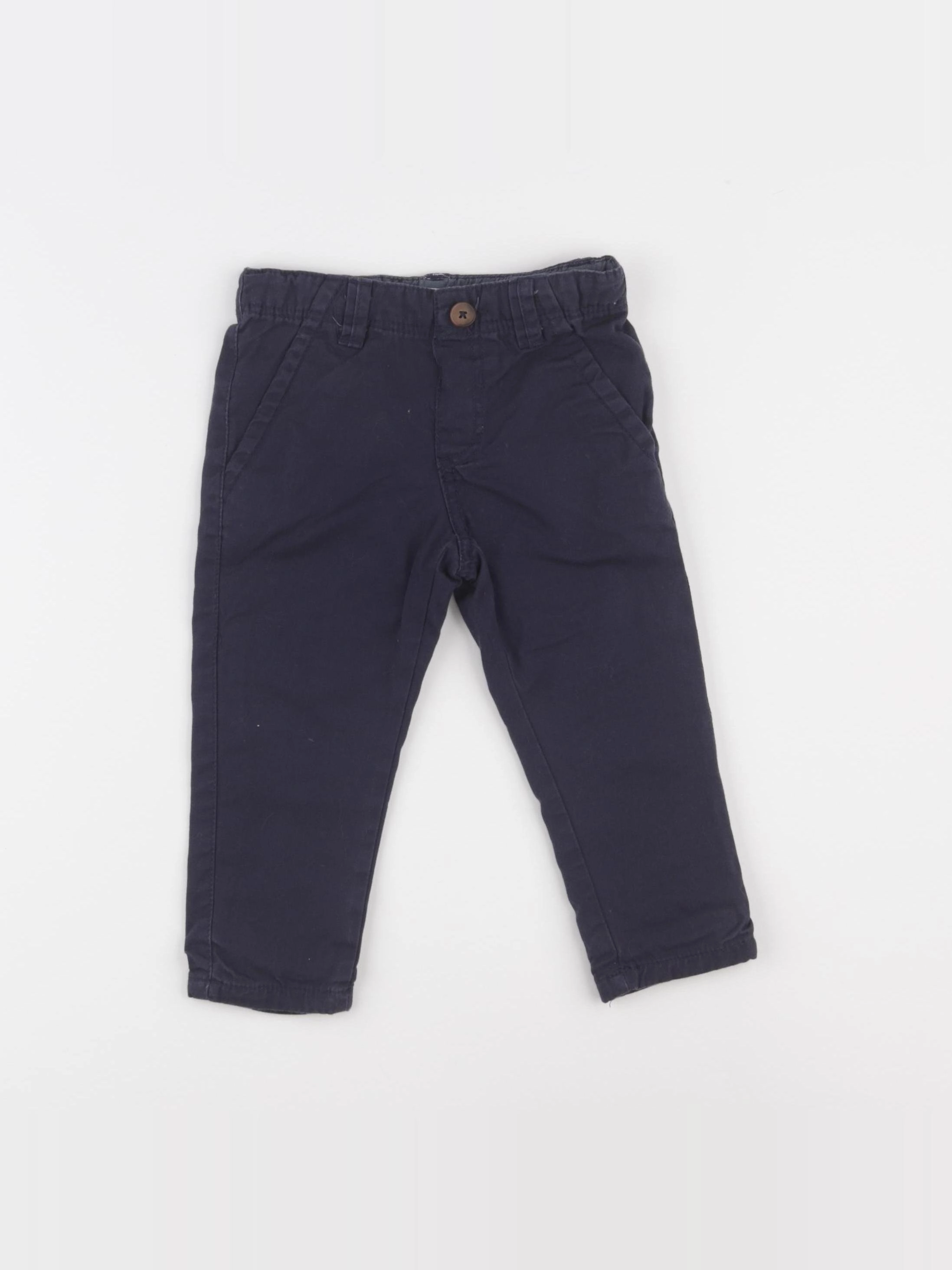Boutchou - pantalon bleu - 18 mois