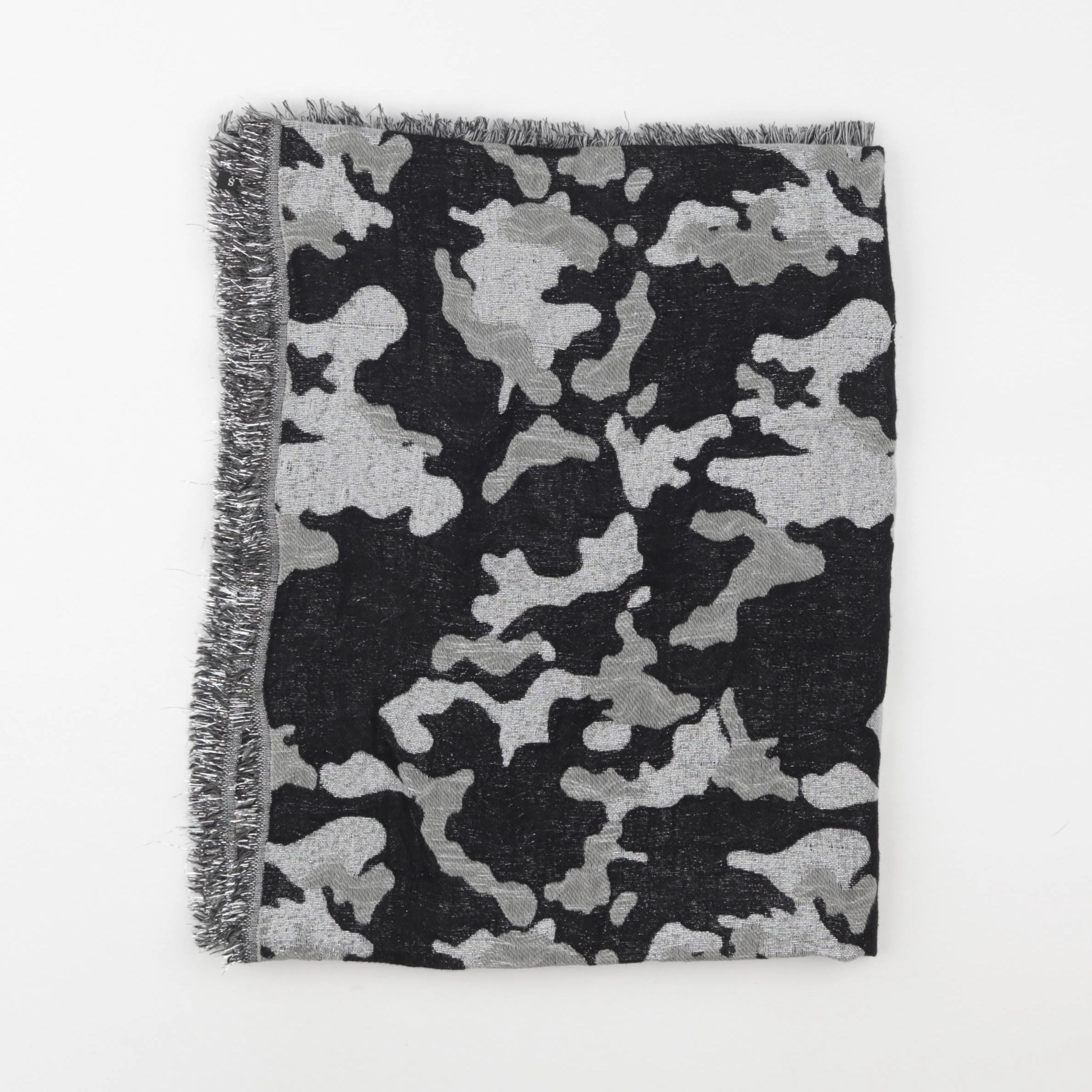 IKKS - foulard noir, argent - 12 ans