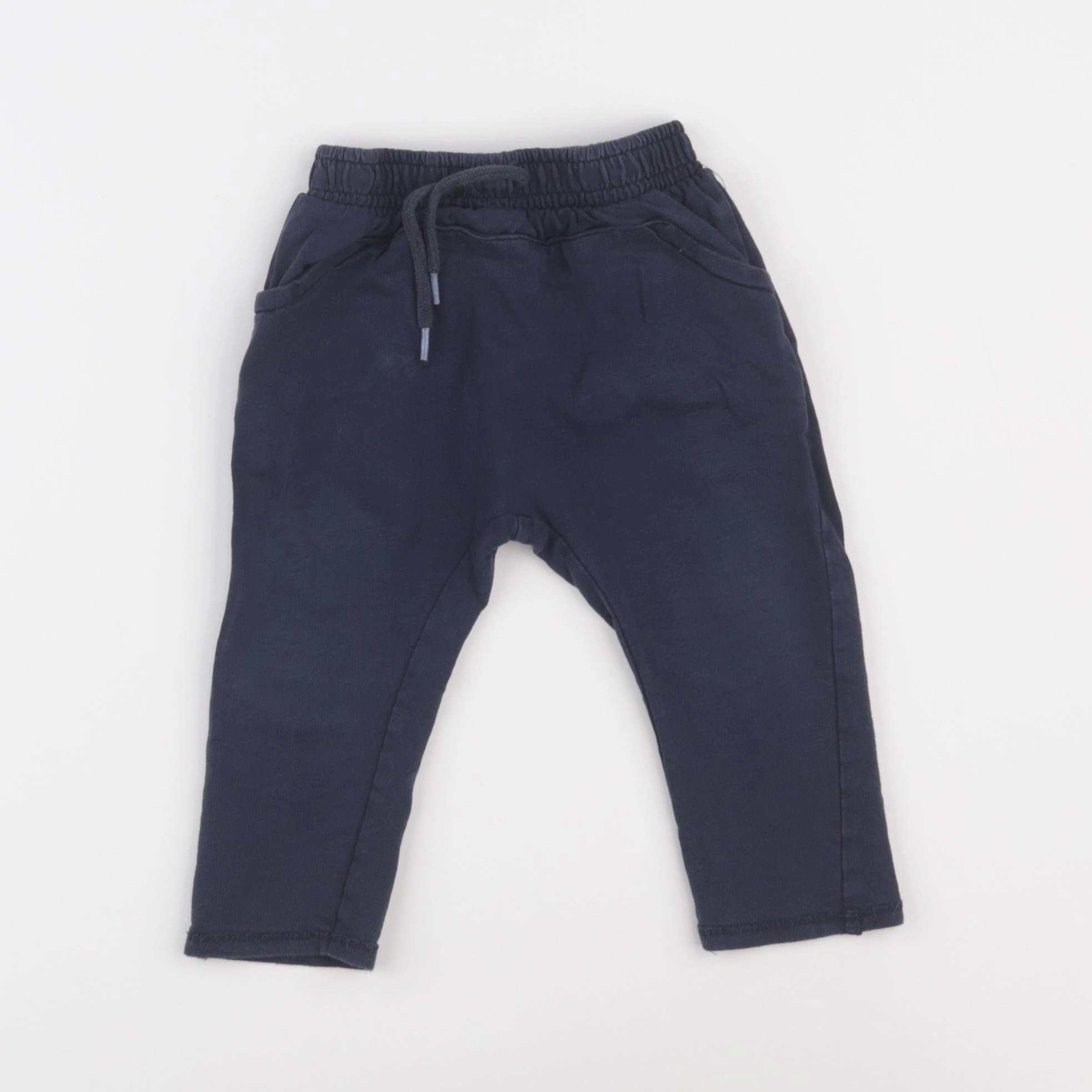 Vertbaudet - jogging bleu - 12 mois