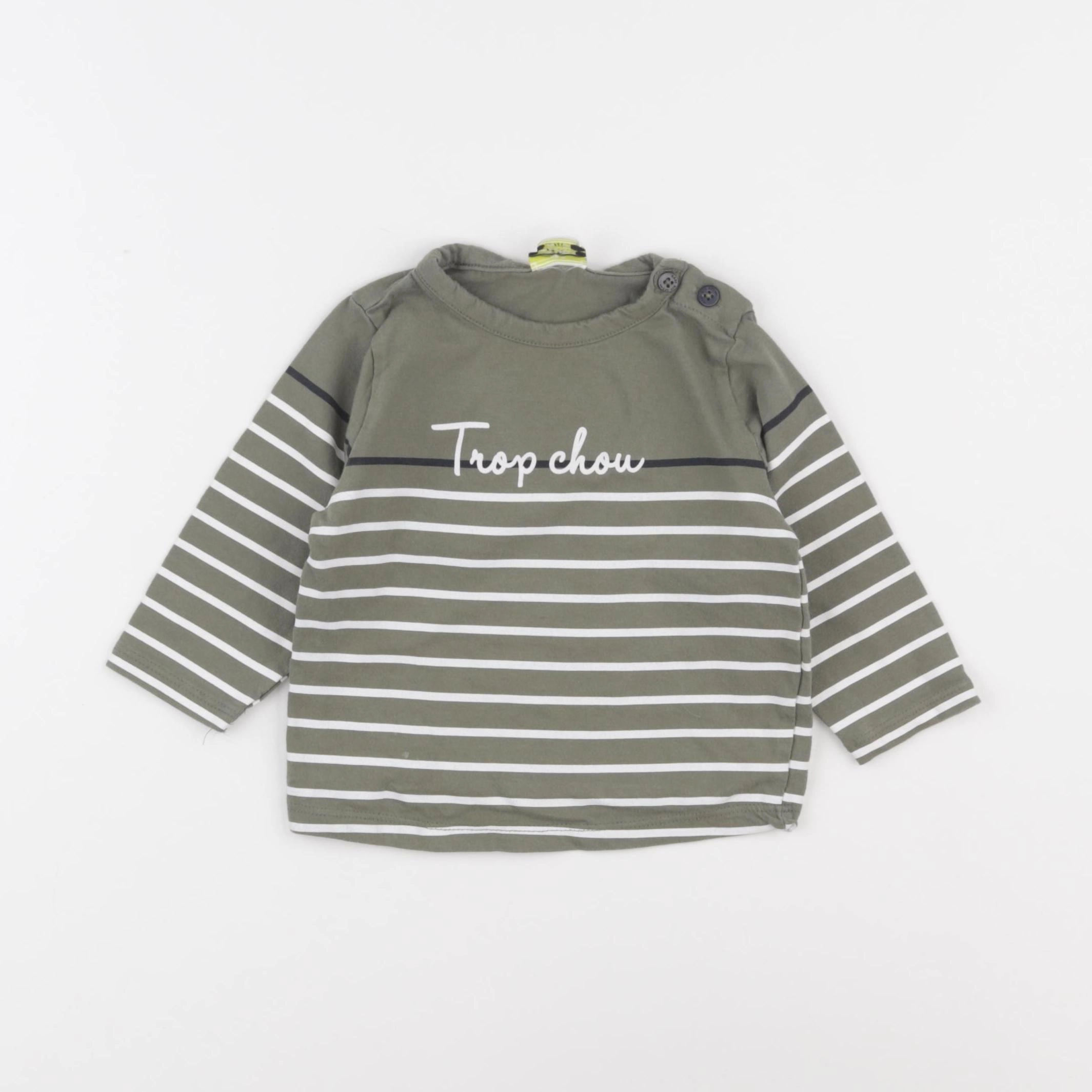 Tape à l'oeil - tee-shirt vert - 9 mois