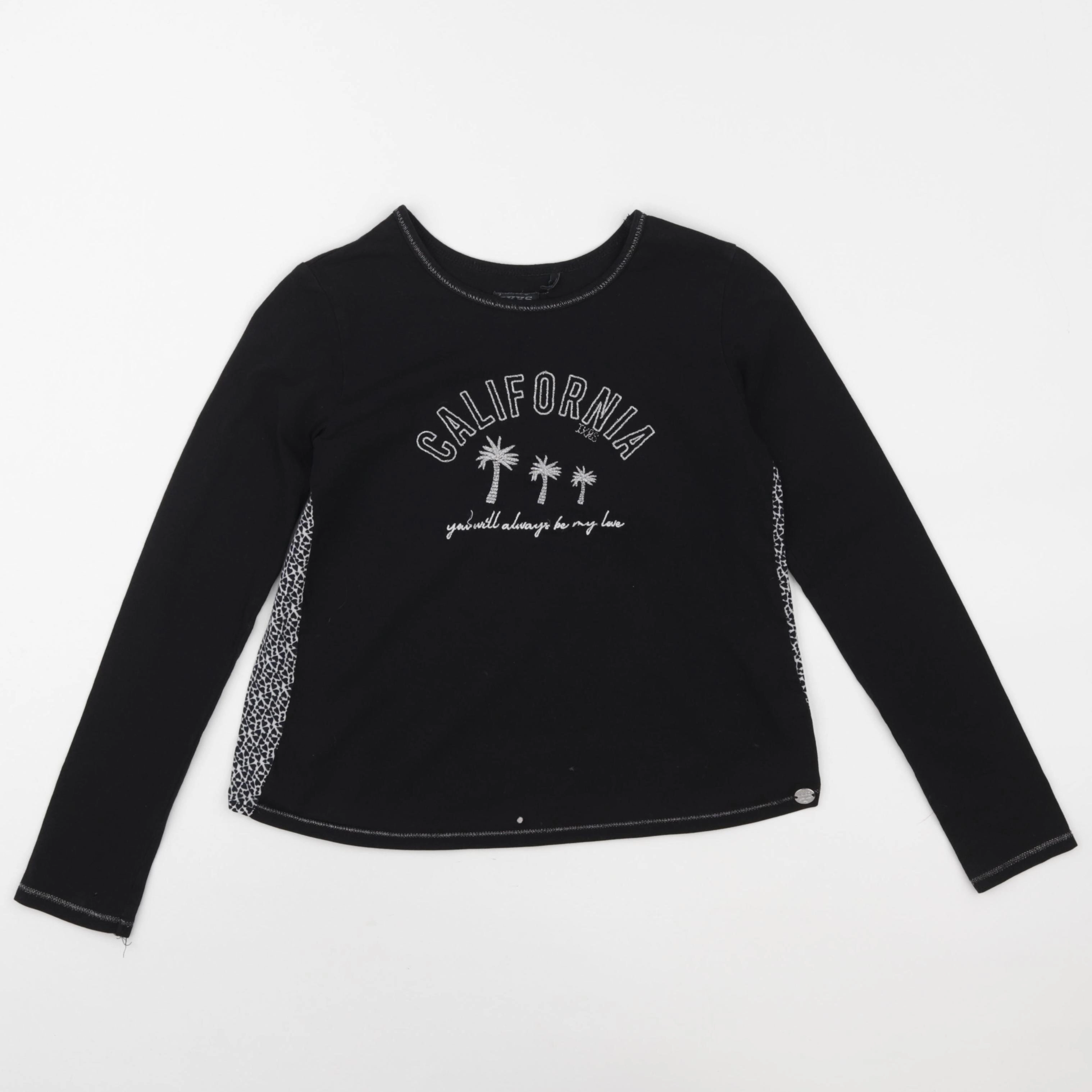 IKKS - tee-shirt noir - 10 ans