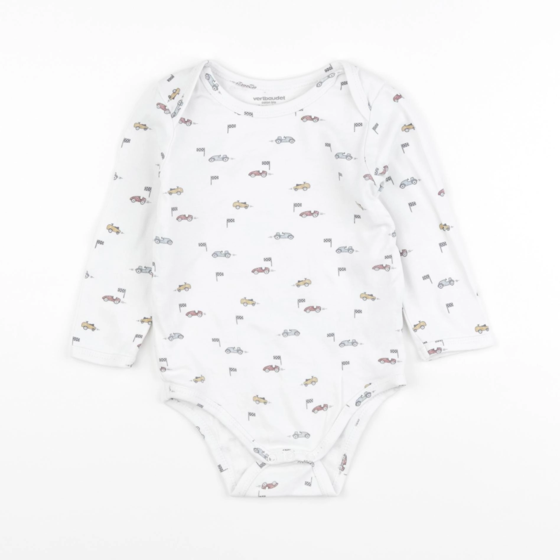 Vertbaudet - body blanc - 18 mois