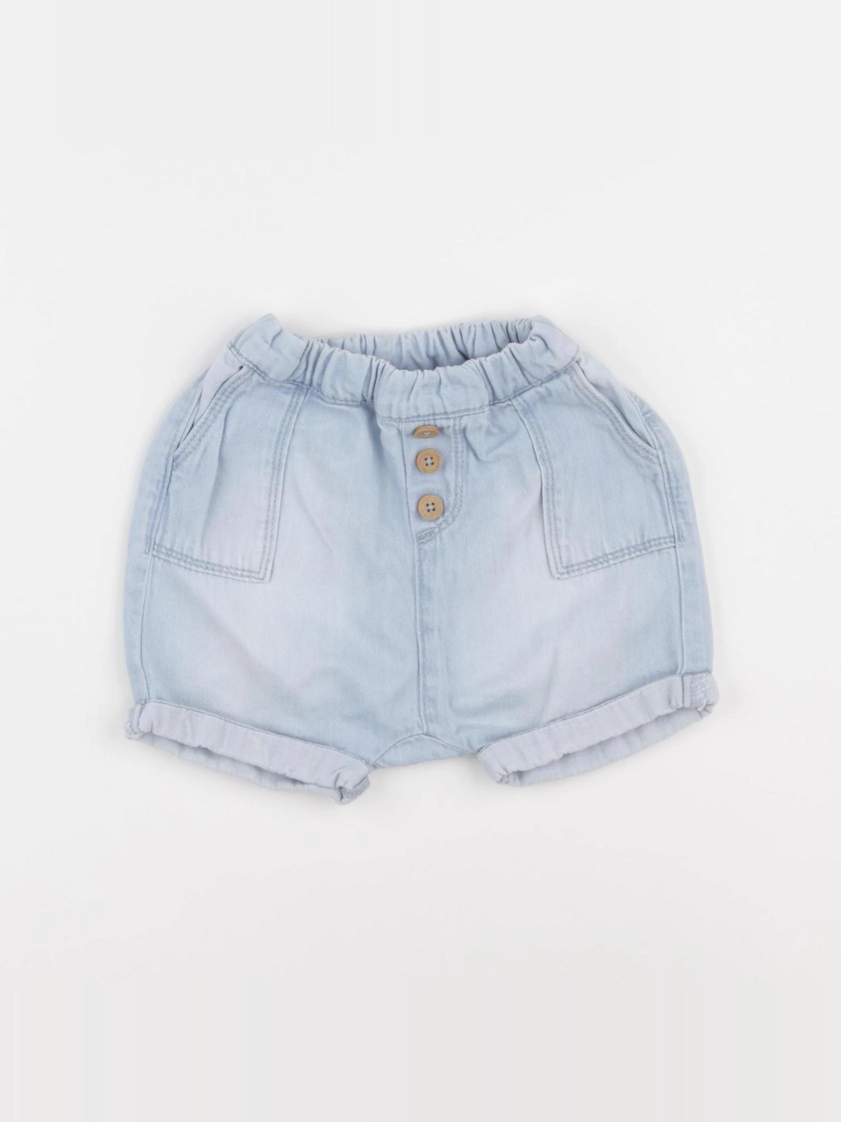 Tape à l'oeil - short bleu - 9 mois