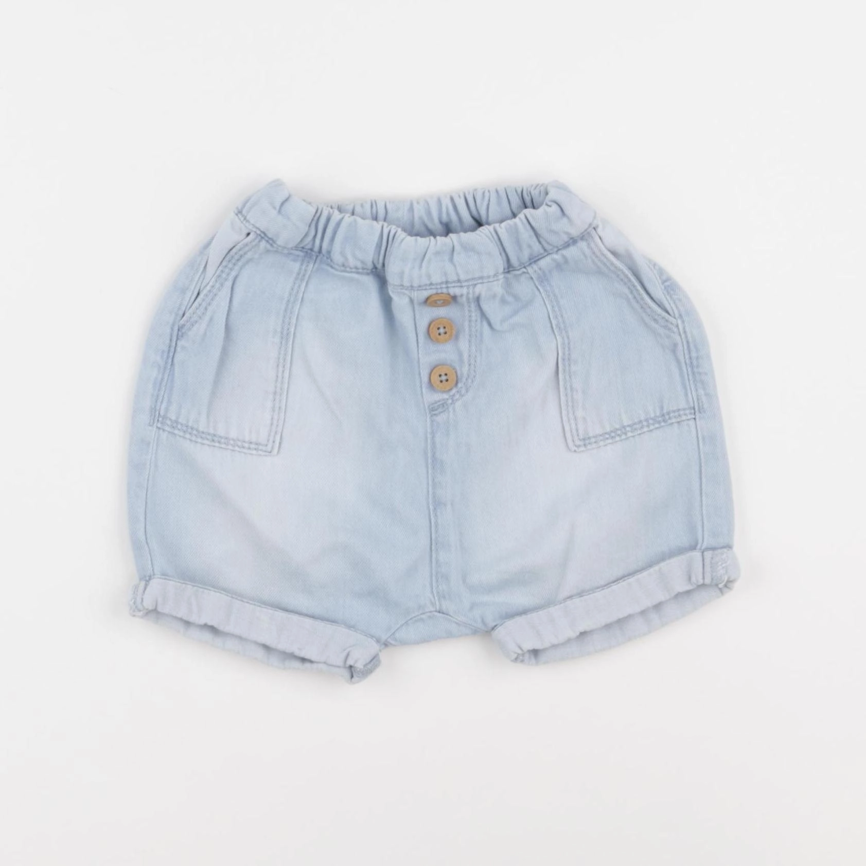 Tape à l'oeil - short bleu - 9 mois