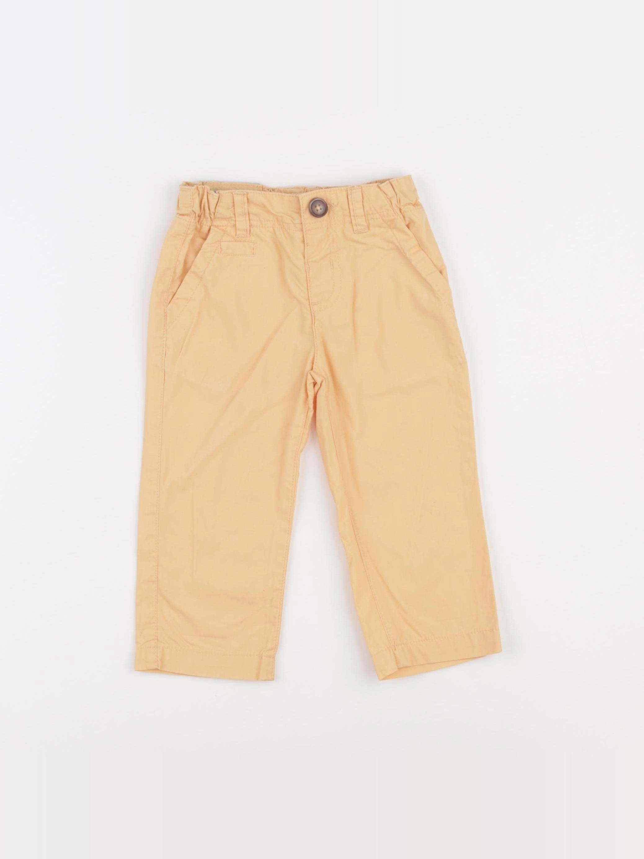 Boutchou - pantalon orange - 9 mois