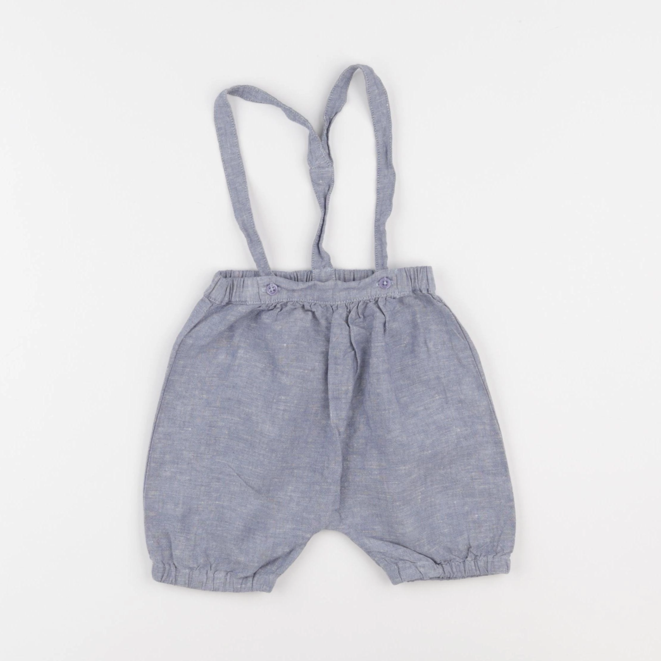 Boutchou - short bleu - 9 mois
