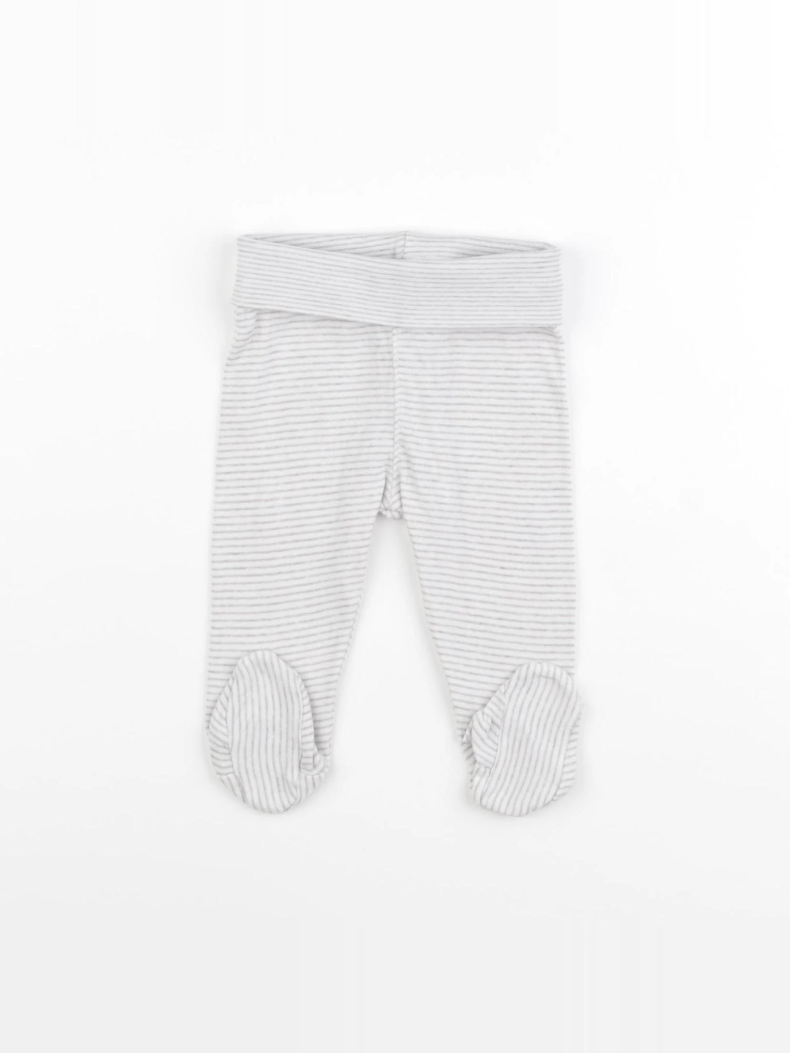 H&M - legging gris - 3 mois