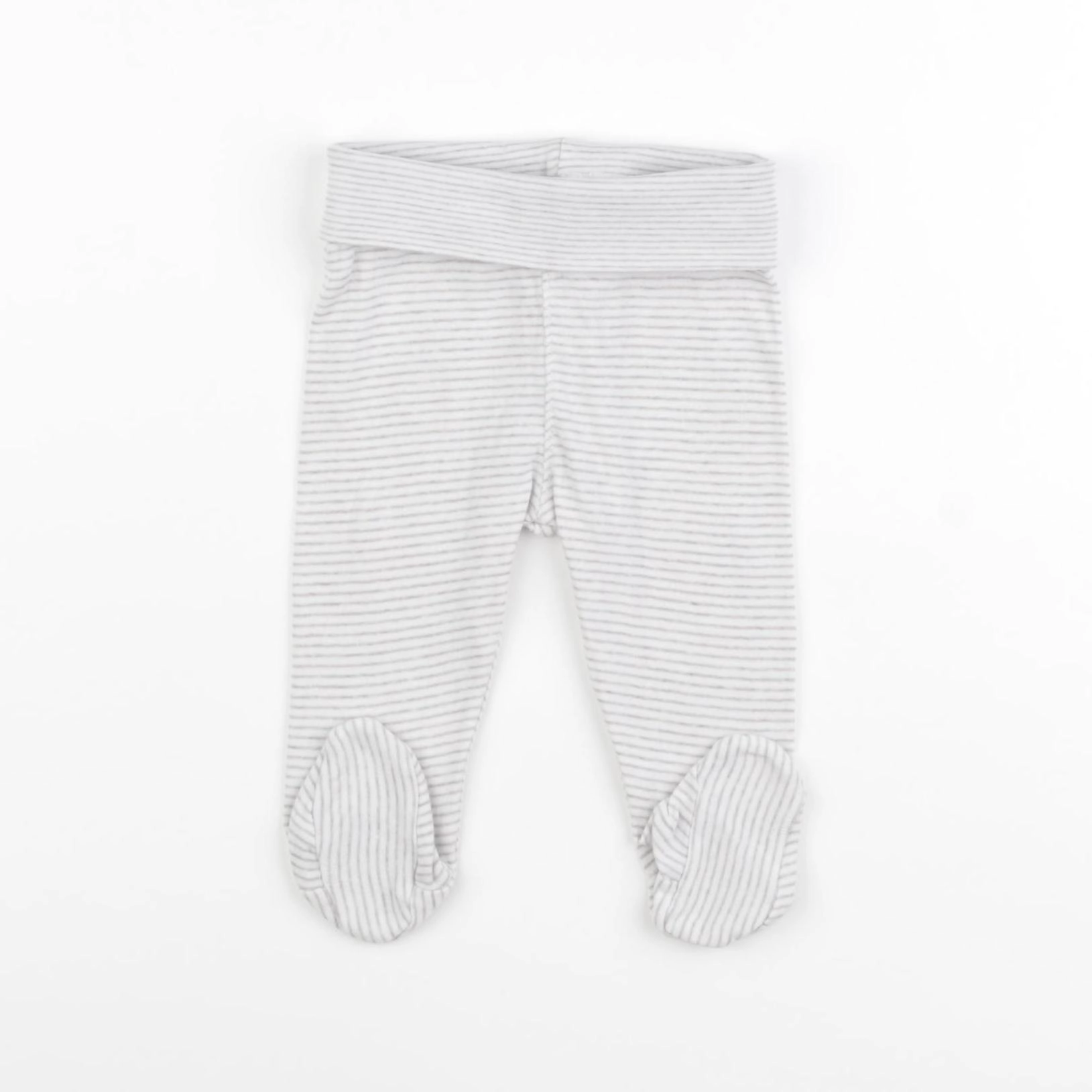 H&M - legging gris - 3 mois