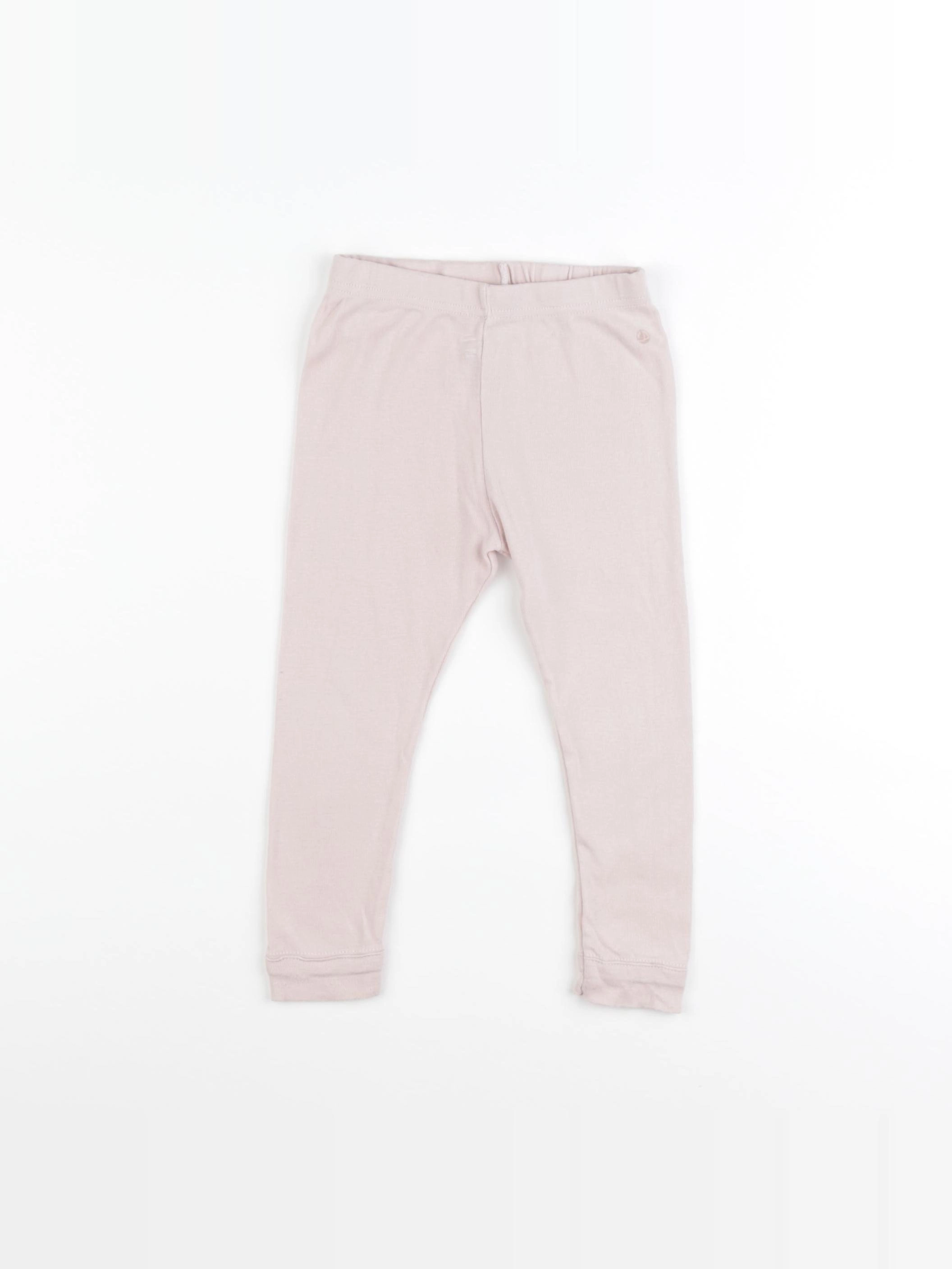 Petit Bateau - legging rose - 24 mois