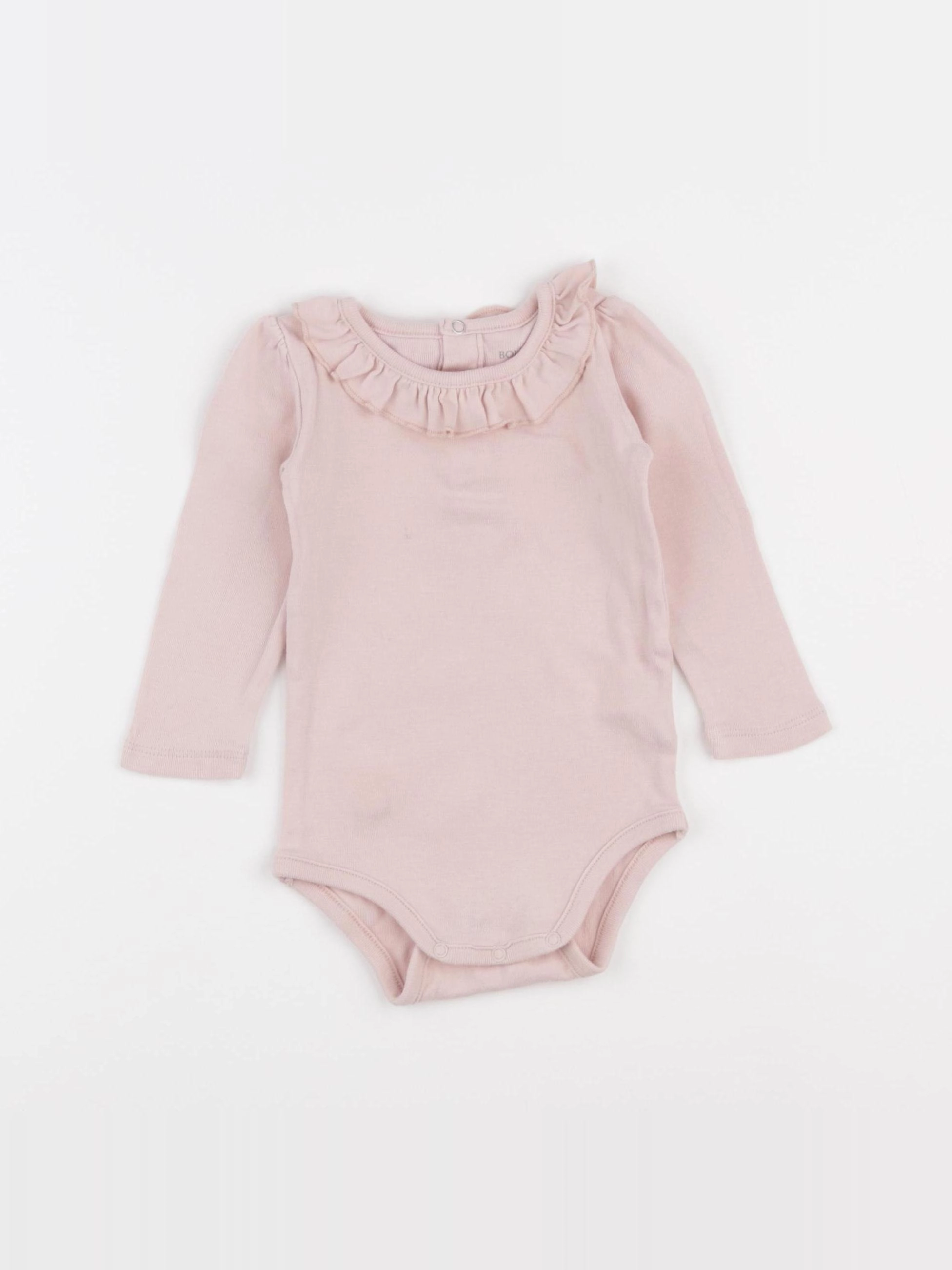 Boutchou - body à col rose - 9 mois