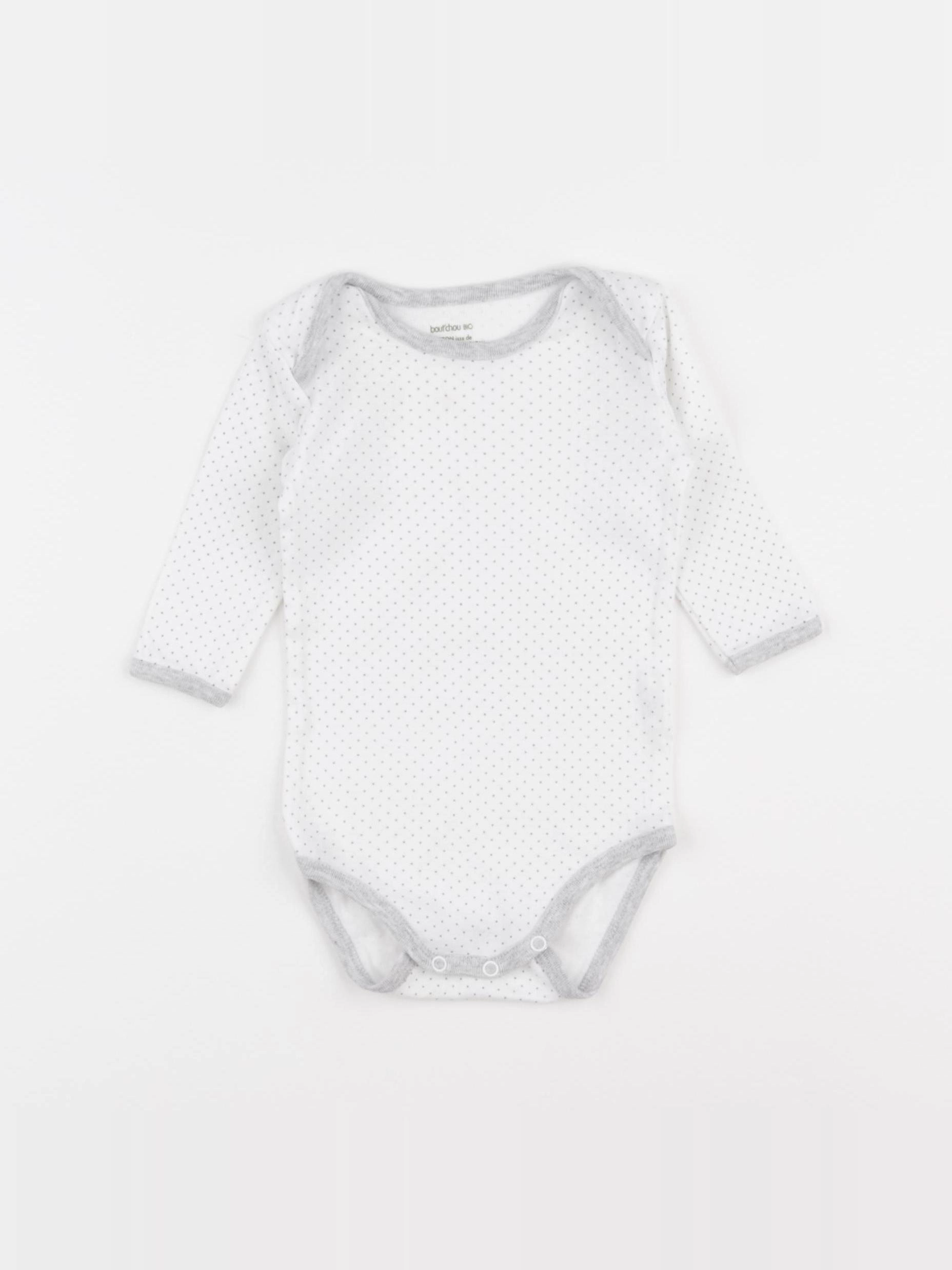 Boutchou - body blanc - 6 mois