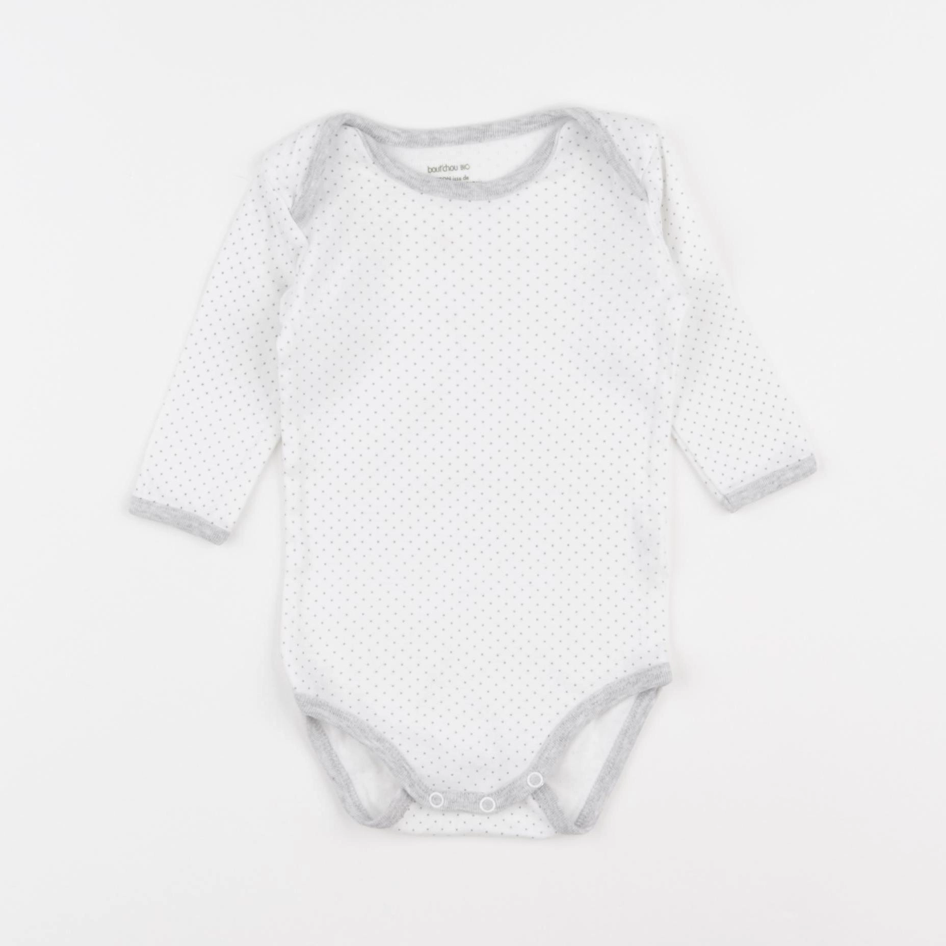 Boutchou - body blanc - 6 mois