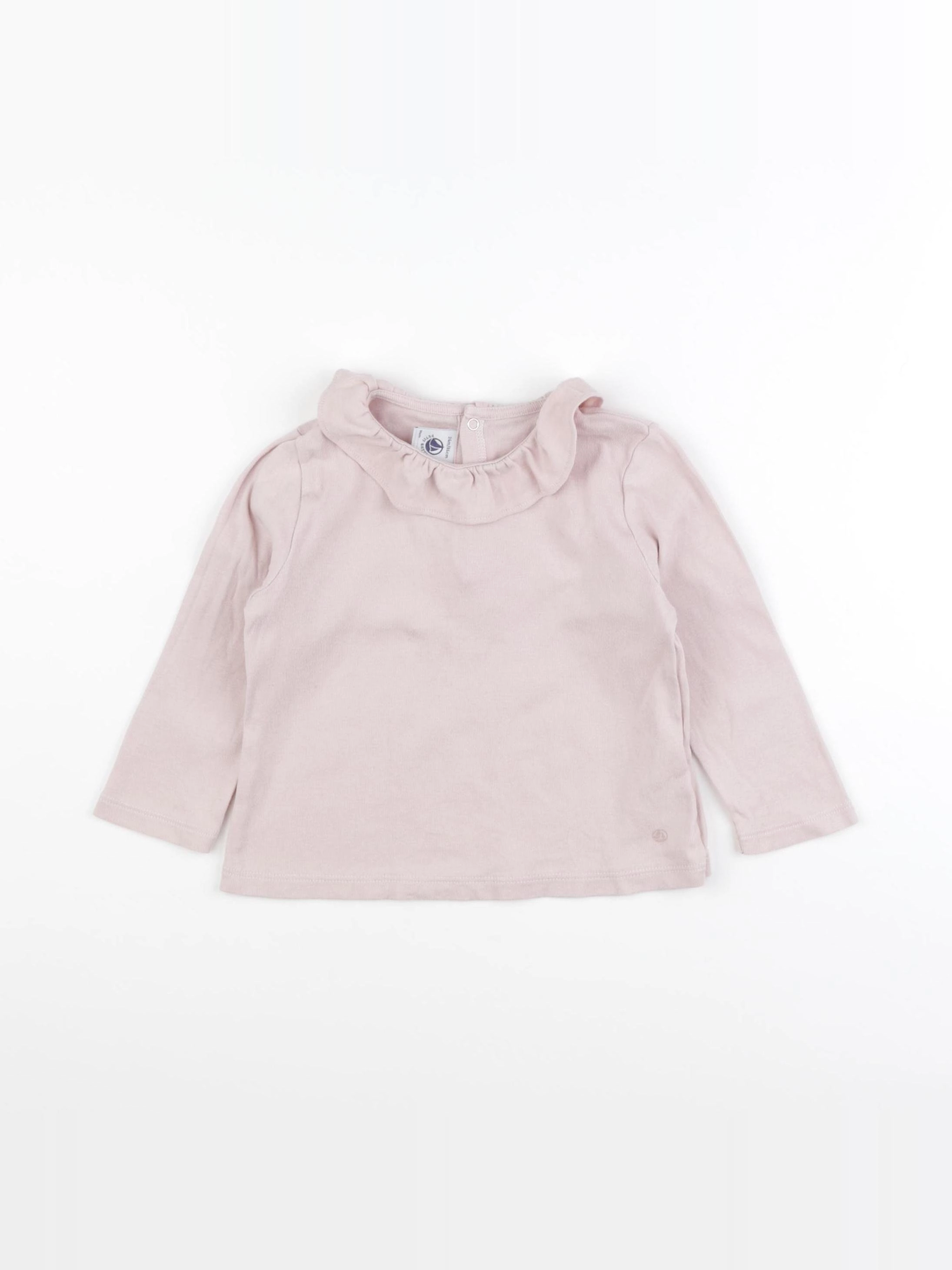 Petit Bateau - tee-shirt rose - 24 mois