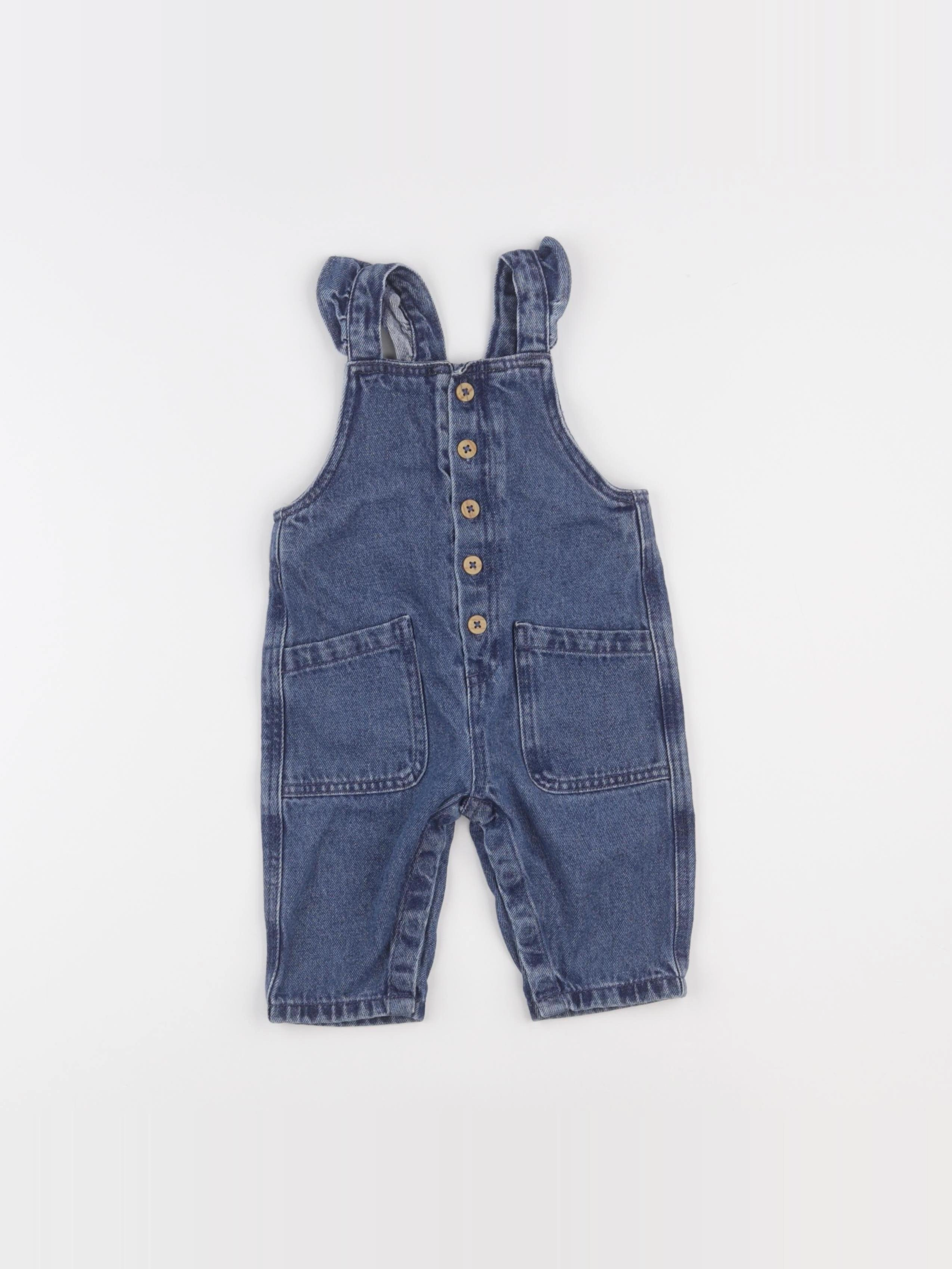 Boutchou - salopette bleu - 6 mois